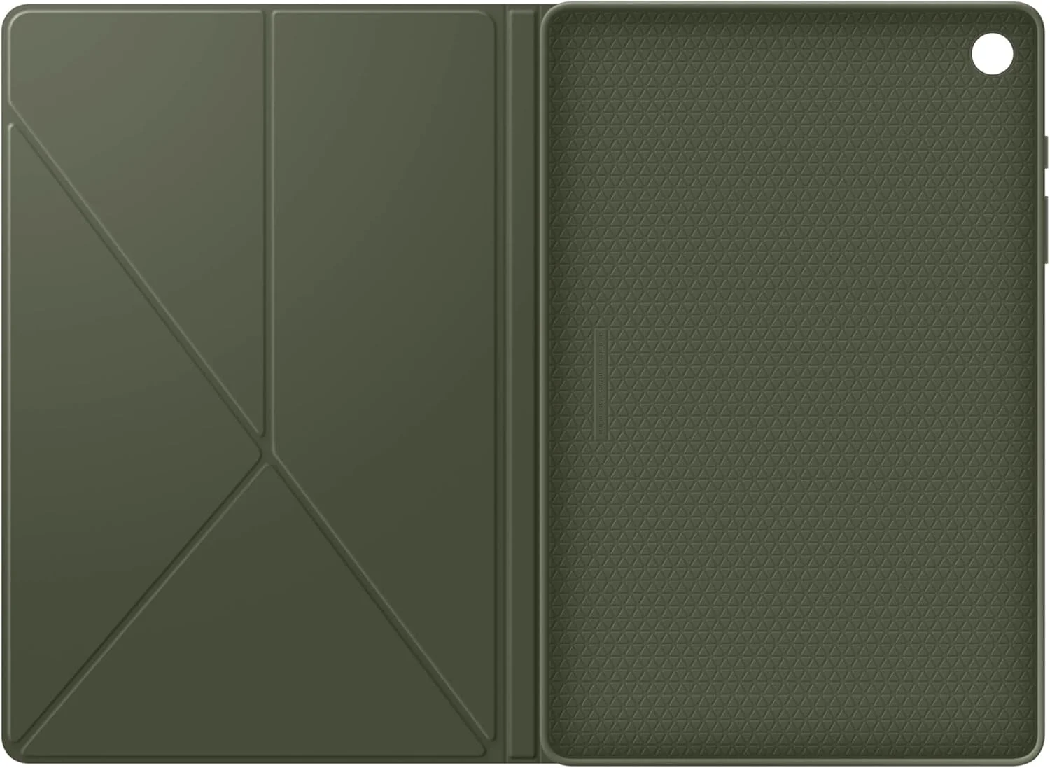 کاور کتابی تبلت سامسونگ گلکسی تب A9+، محافظ تبلت، پایه تاشو با حالت های افقی و عمودی، محافظت در برابر ضربه و خراش، روشن/خاموش شدن خودکار صفحه نمایش، نسخه ایالات متحده، مشکی