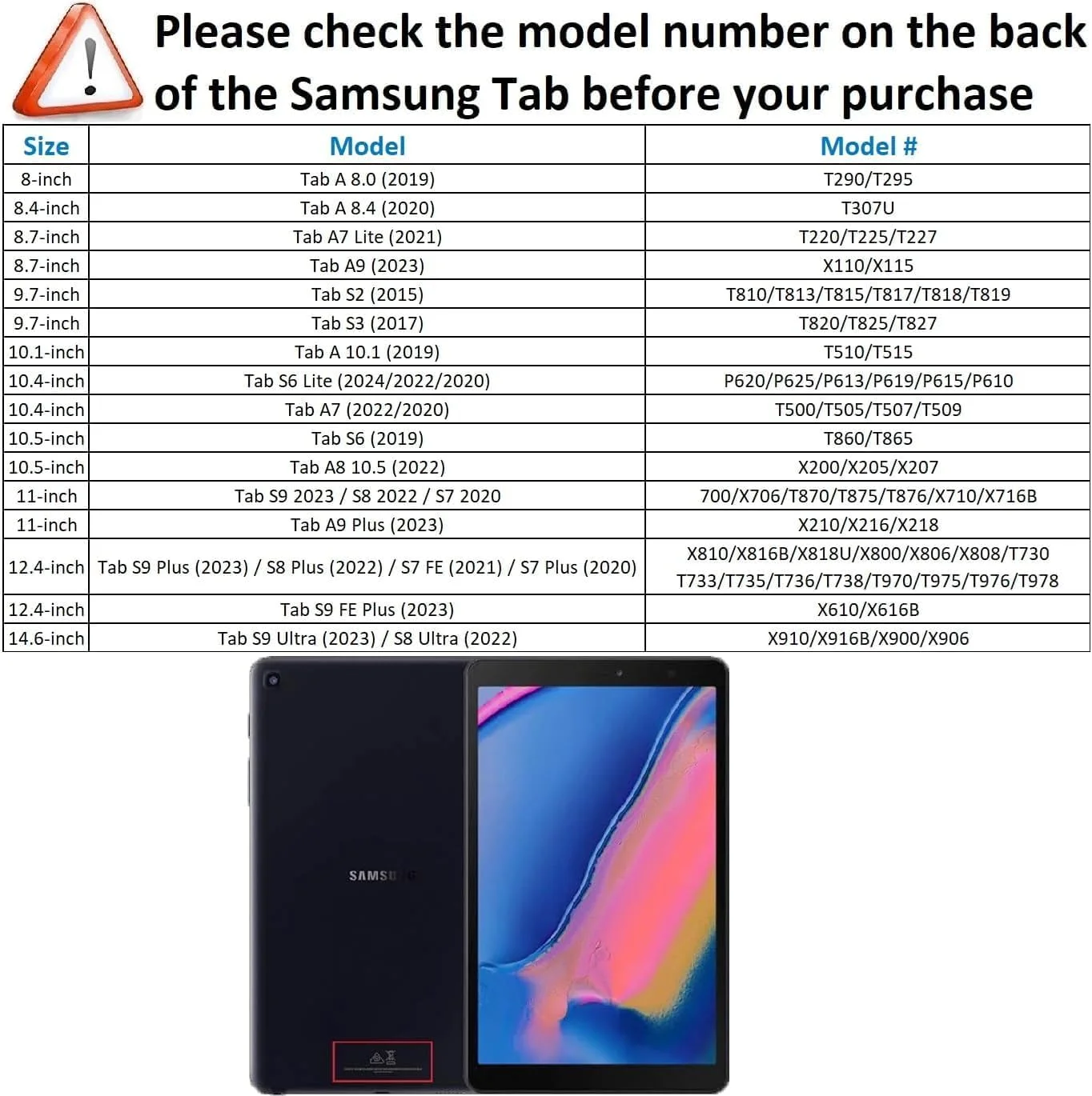 SmartGrist Case for Samsung Galaxy Tab S10+ 2024 / S9+ 2023 / S8+ 2022 / S7 FE 2021 / S7+ 2020 12.4 inch, 360 Degree Stand [Auto Sleep/Wake] Flip Tablet Cover (Purple)