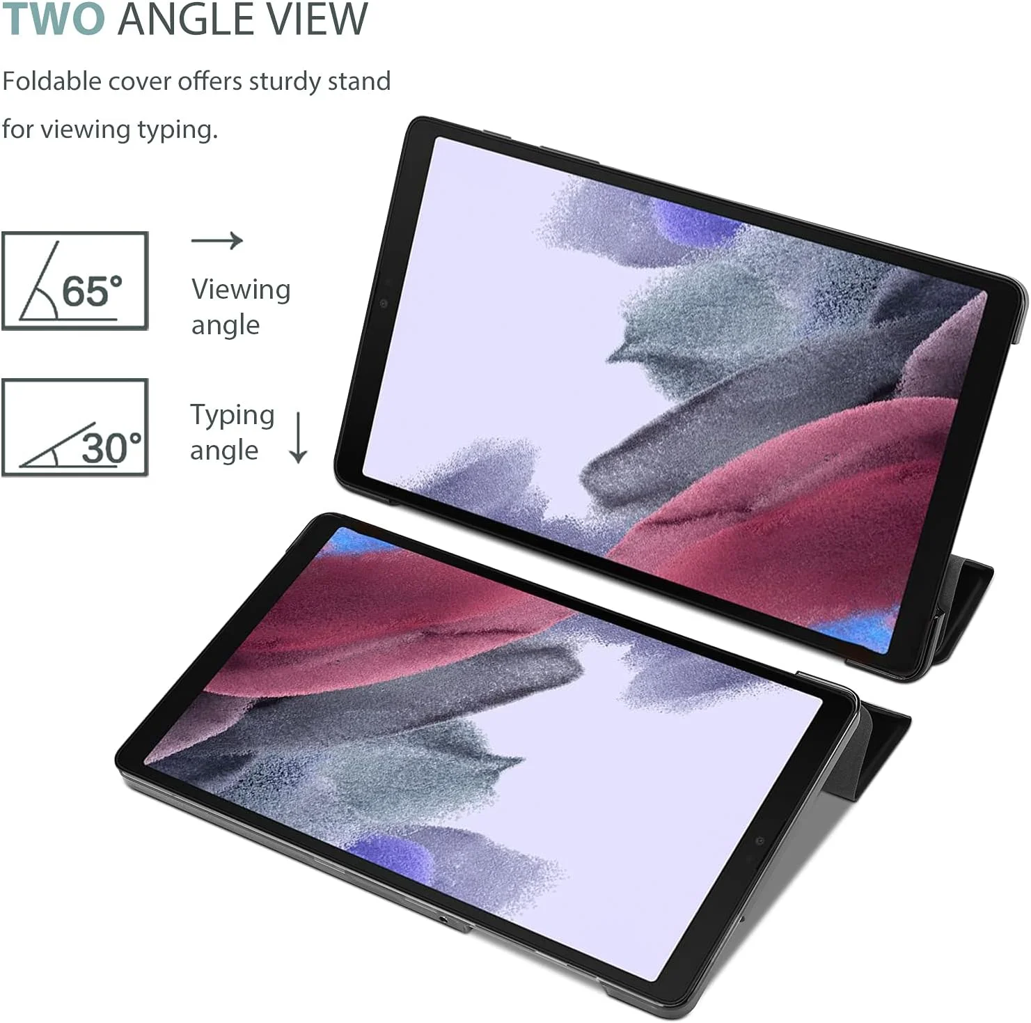 کیف محافظ تبلت ProCase Galaxy Tab A7 Lite سایز 8.7 اینچ (SM-T220/ SM-T225/ SM-T227)، کاور محافظ هارد شل استنددار برای تبلت 8.7 اینچی Samsung Tab A7 Lite 2021 - مشکی کیف محافظ تبلت ProCase Galaxy Tab A7 Lite سایز 8.7 اینچ (SM-T220/ SM-T225/ SM-T227)، کاور محافظ هارد شل استنددار برای تبلت 8.7 اینچی Samsung Tab A7 Lite 2021 - مشکی