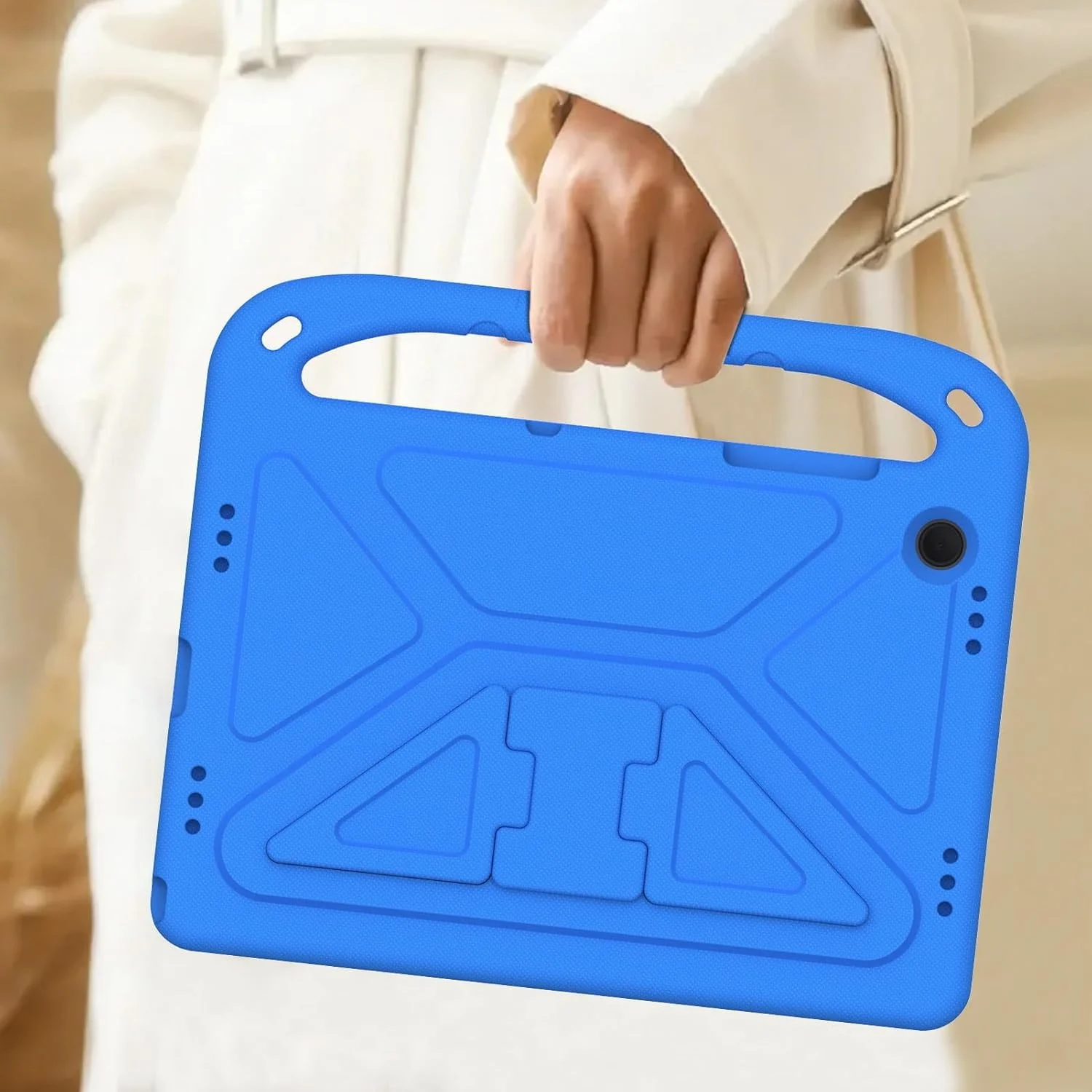 SKEIDO Kids Case For Samsung Galaxy Tab A9+ A9 Plus 11 Inch (2023) SM-X210/X215/X216/X218 EVA Foam Lightweight Shockproof Duarable Tablet Cover with Handle Stand Case For Children Firendly (Blue) SKEIDO Kids Case For Samsung Galaxy Tab A9+ A9 Plus 11 Inch (2023) SM-X210/X215/X216/X218 EVA Foam Lightweight Shockproof Duarable Tablet Cover with Handle Stand Case For Children Firendly (Blue)