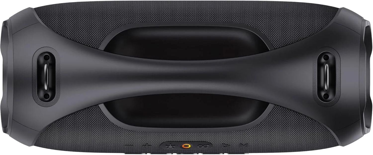 اسپیکر قابل حمل Porodo Soundtec، ظرفیت باتری 5400mAh، 8 ساعت پخش مداوم، دستیار صوتی، فاصله انتقال 15 متری، عملکرد پاوربانک، مقاومت در برابر آب، زمان شارژ 3 ساعته، عملکرد باس عالی اسپیکر قابل حمل Porodo Soundtec، ظرفیت باتری 5400mAh، 8 ساعت پخش مداوم، دستیار صوتی، فاصله انتقال 15 متری، عملکرد پاوربانک، مقاومت در برابر آب، زمان شارژ 3 ساعته، عملکرد باس عالی