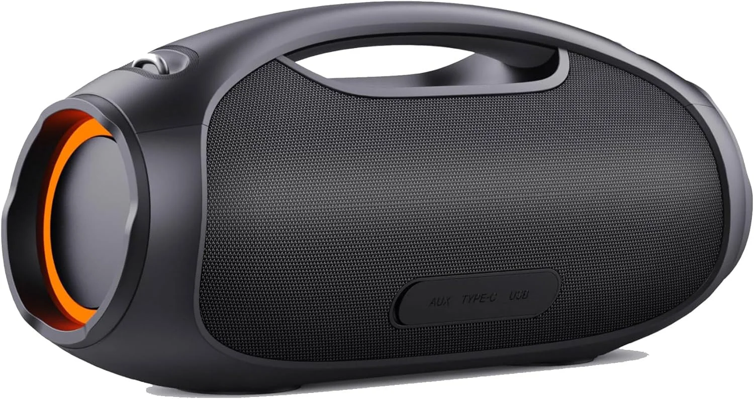 اسپیکر قابل حمل Porodo Soundtec، ظرفیت باتری 5400mAh، 8 ساعت پخش مداوم، دستیار صوتی، فاصله انتقال 15 متری، عملکرد پاوربانک، مقاومت در برابر آب، زمان شارژ 3 ساعته، عملکرد باس عالی اسپیکر قابل حمل Porodo Soundtec، ظرفیت باتری 5400mAh، 8 ساعت پخش مداوم، دستیار صوتی، فاصله انتقال 15 متری، عملکرد پاوربانک، مقاومت در برابر آب، زمان شارژ 3 ساعته، عملکرد باس عالی