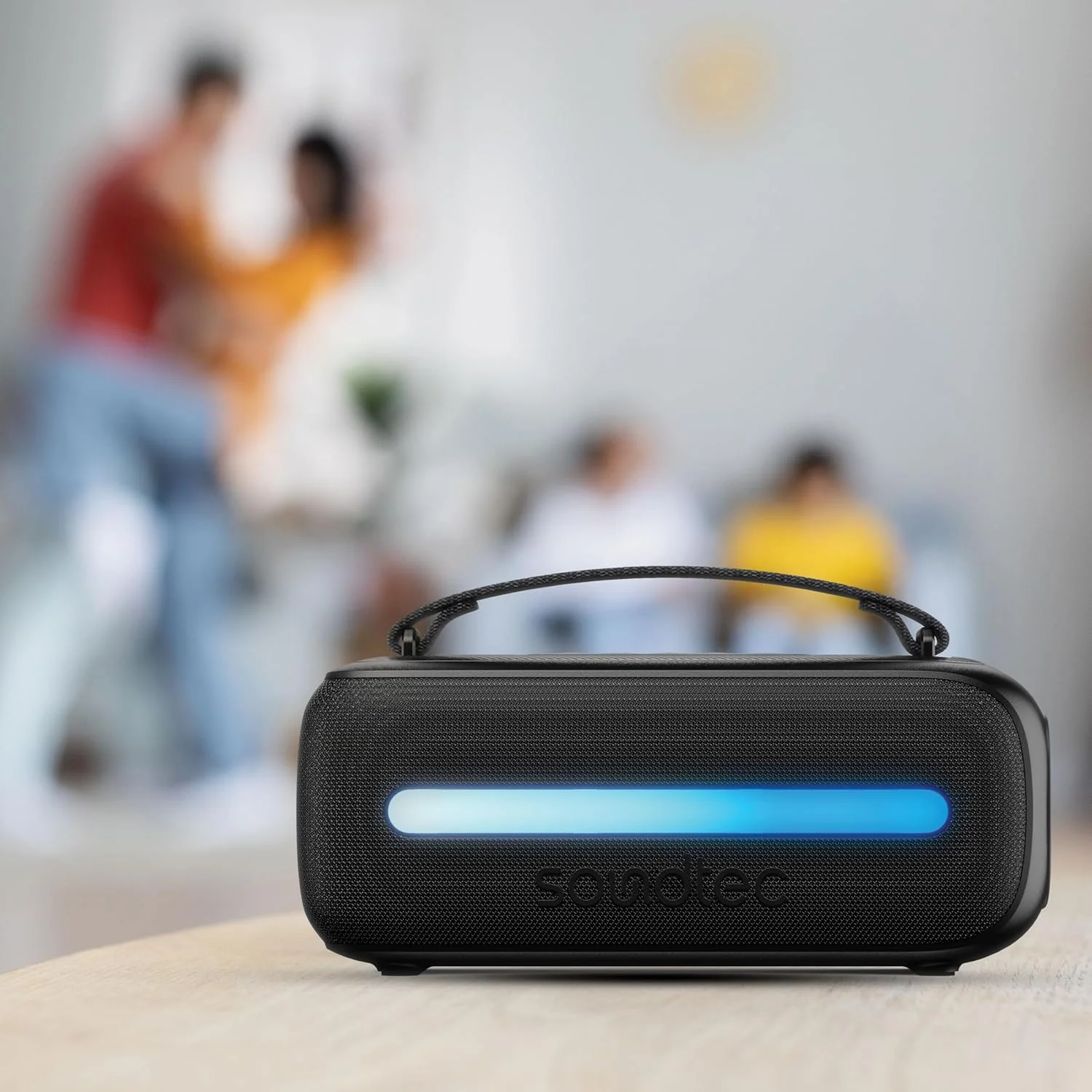 اسپیکر قابل حمل RGB مدل Porodo Gala Lite با توان 24 وات، بلوتوث نسخه 5.3، جلوه های نوری، میکروفون بی سیم، قابلیت رادیو FM، تا 6.5 ساعت پخش موسیقی، باتری 3600 میلی آمپر ساعتی، بیس عمیق، سبک و مناسب سفر - مشکی اسپیکر قابل حمل RGB مدل Porodo Gala Lite با توان 24 وات، بلوتوث نسخه 5.3، جلوه های نوری، میکروفون بی سیم، قابلیت رادیو FM، تا 6.5 ساعت پخش موسیقی، باتری 3600 میلی آمپر ساعتی، بیس عمیق، سبک و مناسب سفر - مشکی