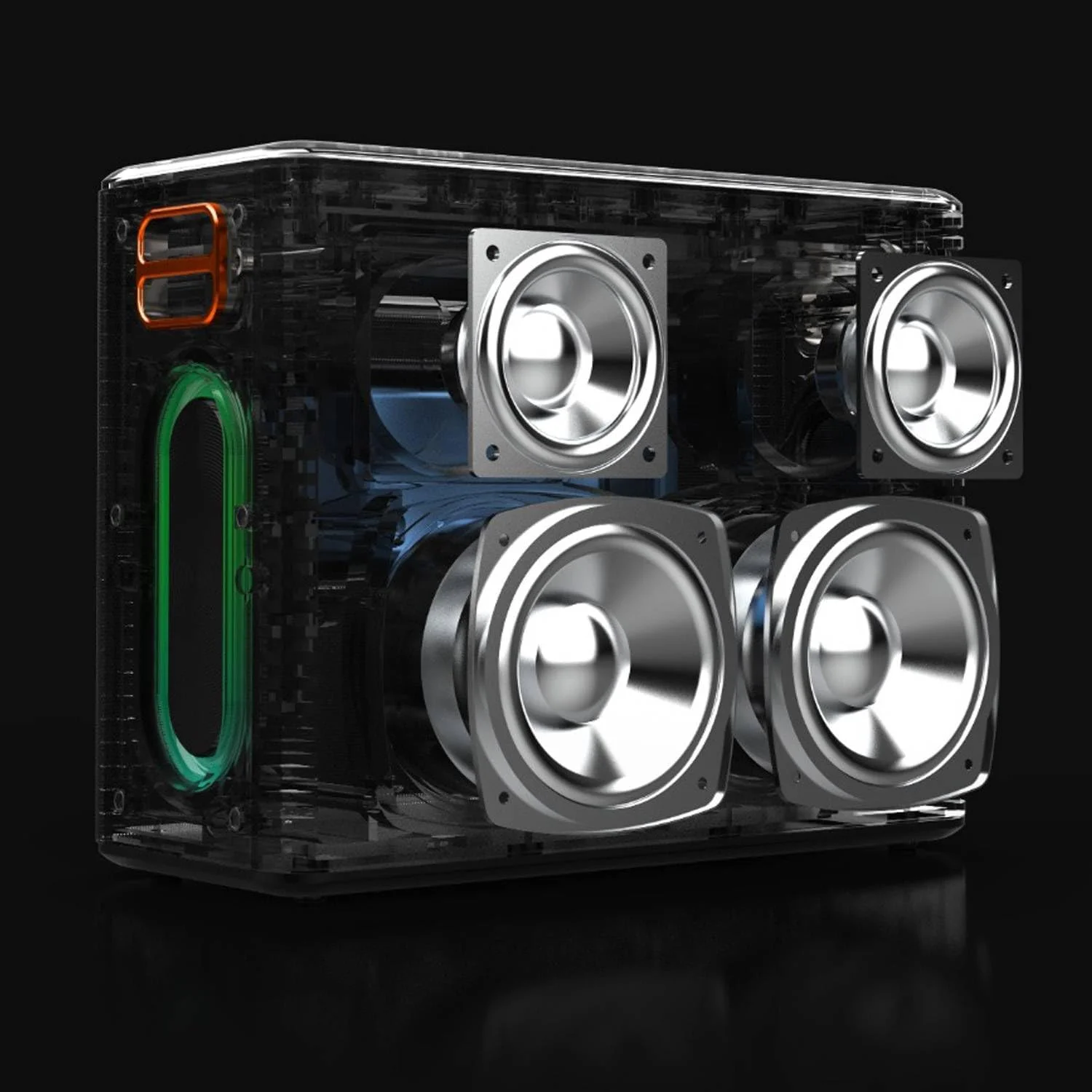 اسپیکر 2.2 کاناله پورتودو Soundtec Quantum، صدای قدرتمند 80 واتی، 12 ساعت پخش، بلوتوث 5.0، عملکرد پاوربانک، مقاوم در برابر آب IPX5، اسپیکر مهمانی - مشکی اسپیکر 2.2 کاناله پورتودو Soundtec Quantum، صدای قدرتمند 80 واتی، 12 ساعت پخش، بلوتوث 5.0، عملکرد پاوربانک، مقاوم در برابر آب IPX5، اسپیکر مهمانی - مشکی