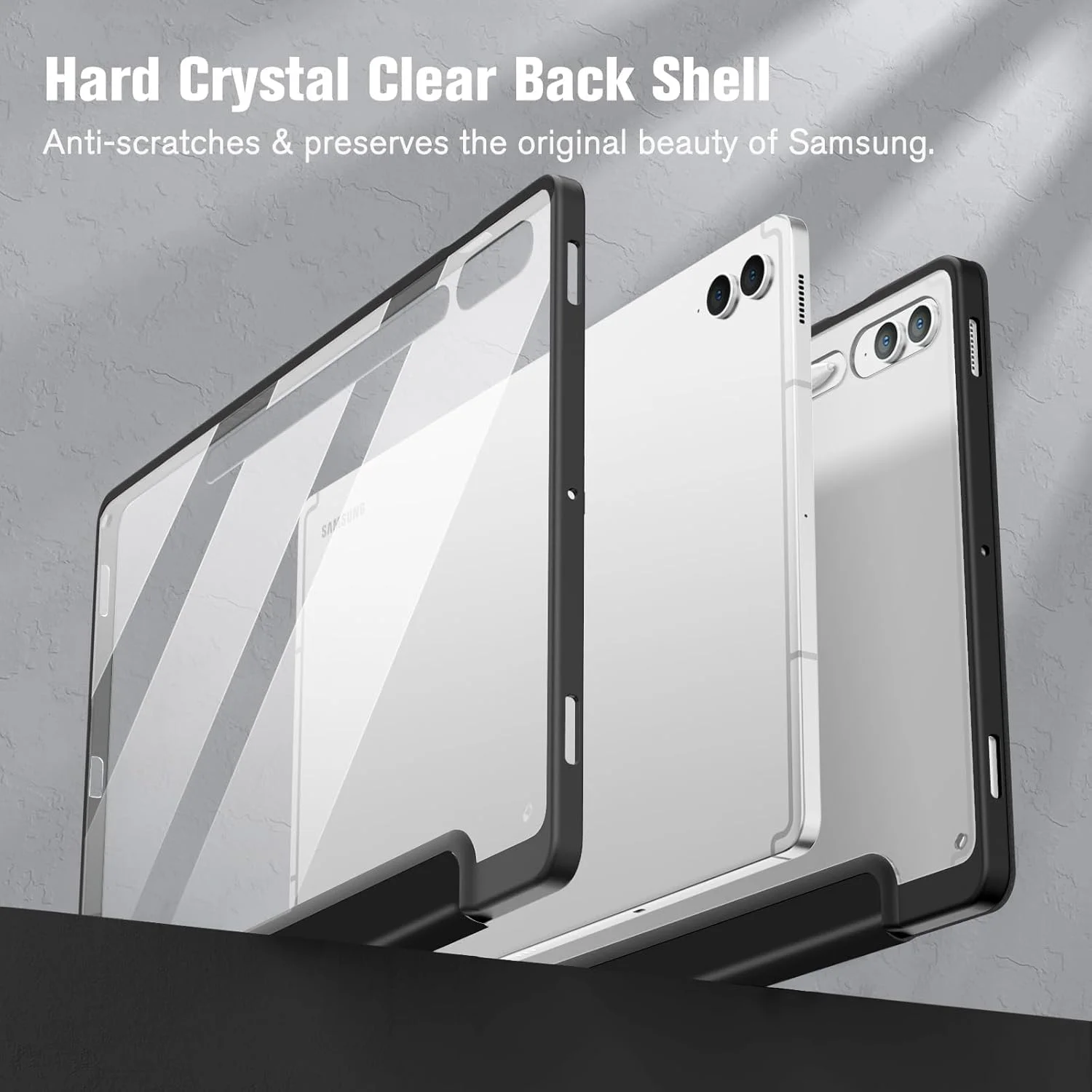 کاور باریک هیبریدی MAKINGTEC مناسب برای تبلت سامسونگ گلکسی تب S9 FE+ پلاس/گلکسی تب S9+ پلاس ۱۲.۴ اینچ ۲۰۲۳ به همراه جای قلم S Pen، کاور ضد ضربه با پشت شفاف، قابلیت بیدار/خواب خودکار، مشکی کاور باریک هیبریدی MAKINGTEC مناسب برای تبلت سامسونگ گلکسی تب S9 FE+ پلاس/گلکسی تب S9+ پلاس ۱۲.۴ اینچ ۲۰۲۳ به همراه جای قلم S Pen، کاور ضد ضربه با پشت شفاف، قابلیت بیدار/خواب خودکار، مشکی