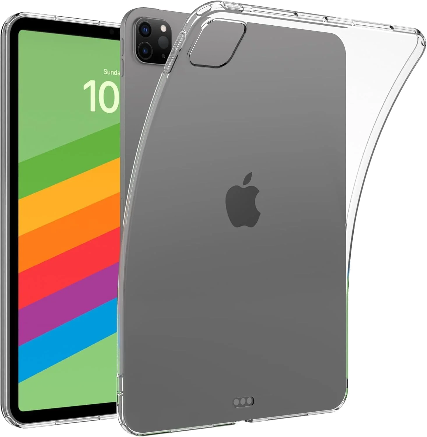 کاور شفاف SmartGrist برای آیپد پرو 11 اینچ 2024 (نسل پنجم) مدل M4، جدیدترین کاور محافظ سیلیکونی TPU نرم و سبک و باریک با قابلیت جذب شوک برای آیپد پرو 11 اینچ 2024 کاور شفاف SmartGrist برای آیپد پرو 11 اینچ 2024 (نسل پنجم) مدل M4، جدیدترین کاور محافظ سیلیکونی TPU نرم و سبک و باریک با قابلیت جذب شوک برای آیپد پرو 11 اینچ 2024