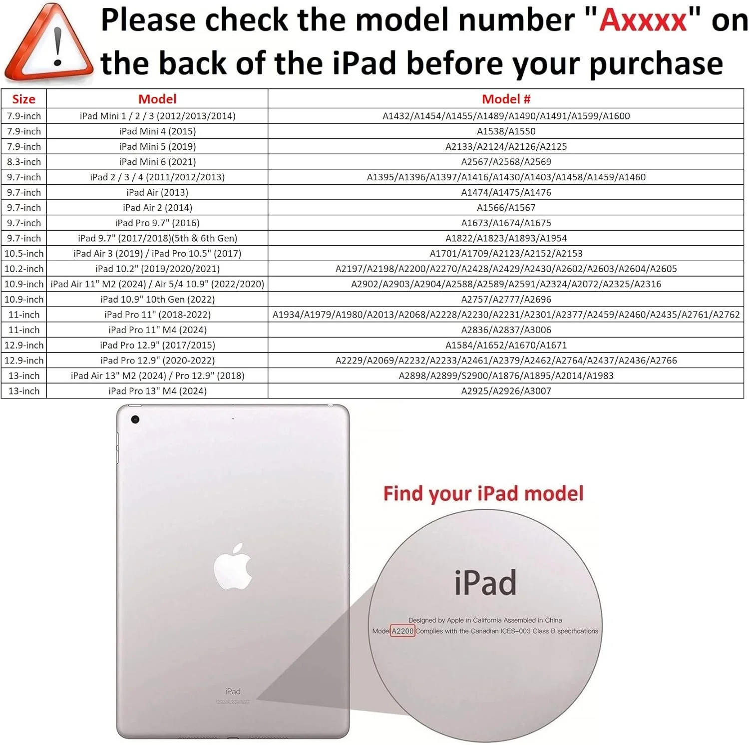 پایه چرخان 360 درجه AWH با قابلیت خواب/بیدار شدن خودکار، کاور چرمی هوشمند برای آیپد اپل (آیپد مینی 5 2019، مشکی)