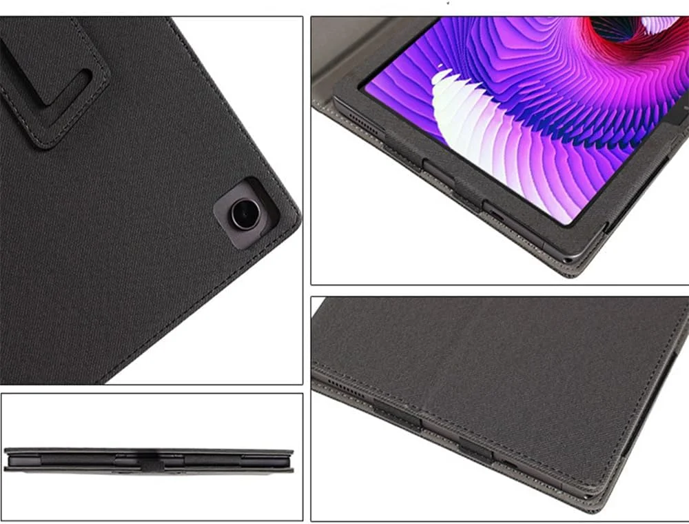 کیف محافظ تبلت Teclast T50 Pro 11 اینچ 2023 مدل INSOLKIDON با قابلیت استند، باریک، چرم PU، محافظ [خواب/بیدار شدن خودکار] به همراه قابلیت استند