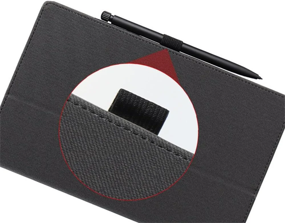 کیف محافظ تبلت Teclast T50 Pro 11 اینچ 2023 مدل INSOLKIDON با قابلیت استند، باریک، چرم PU، محافظ [خواب/بیدار شدن خودکار] به همراه قابلیت استند