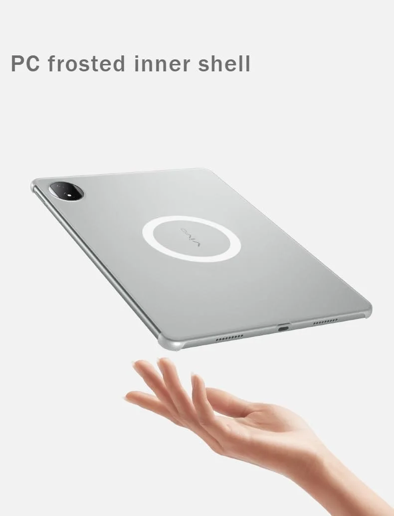 کاور گروتری سازگار با تبلت آنر مجیک پد 2 12.3 اینچی 2024، کاور محافظ چرخشی مغناطیسی جداشدنی، ضد خمیدگی و ضد افتادن (مشکی)