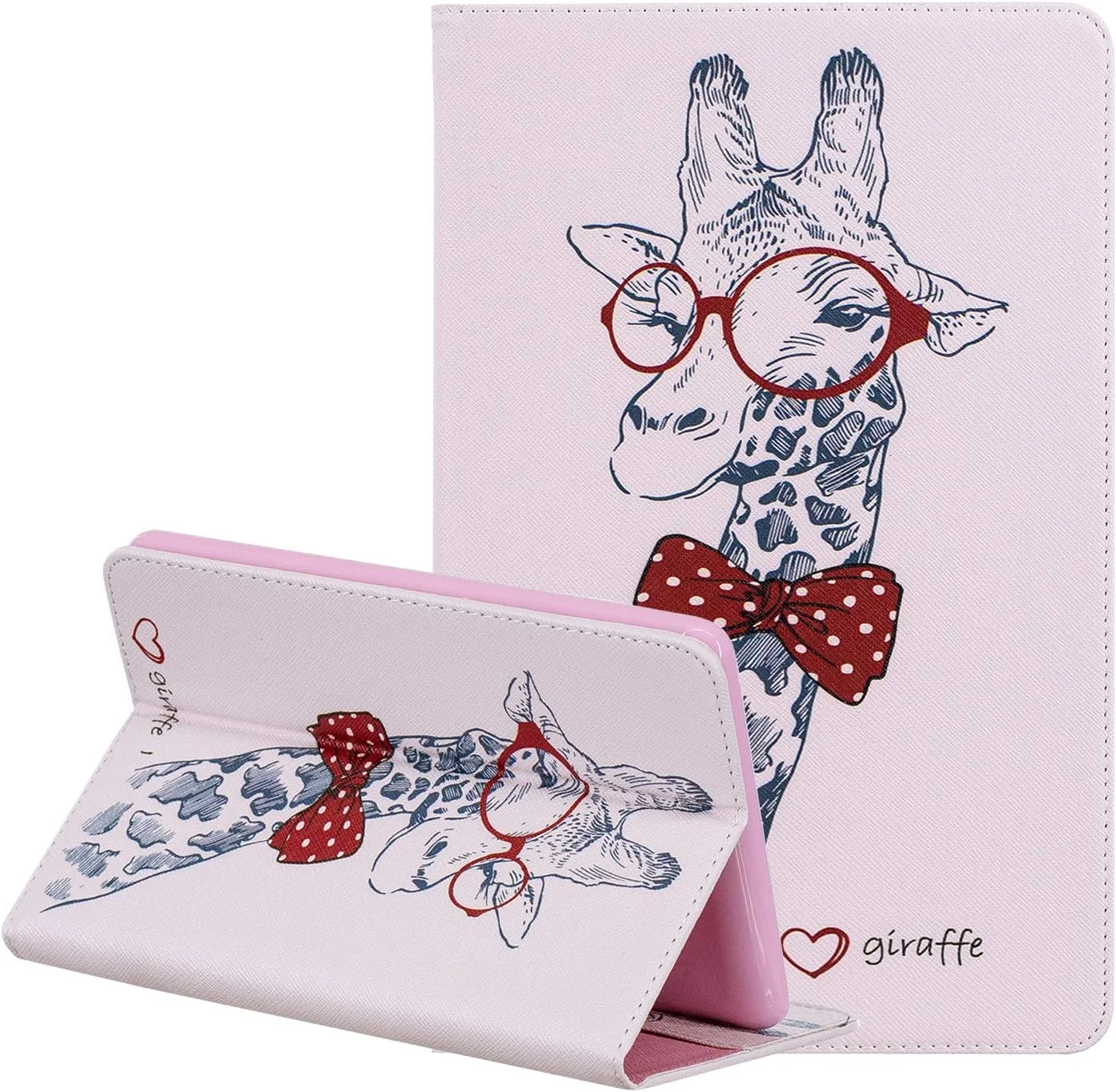 کیف چرمی LEMORRY برای آیپد پرو 11 اینچ، کیف پول تاشو، محافظ باریک، پایه مغناطیسی، پوشش نرم TPU تبلت، طرح زرافه مناسب برای آیپد پرو 11 اینچ کیف چرمی LEMORRY برای آیپد پرو 11 اینچ، کیف پول تاشو، محافظ باریک، پایه مغناطیسی، پوشش نرم TPU تبلت، طرح زرافه مناسب برای آیپد پرو 11 اینچ