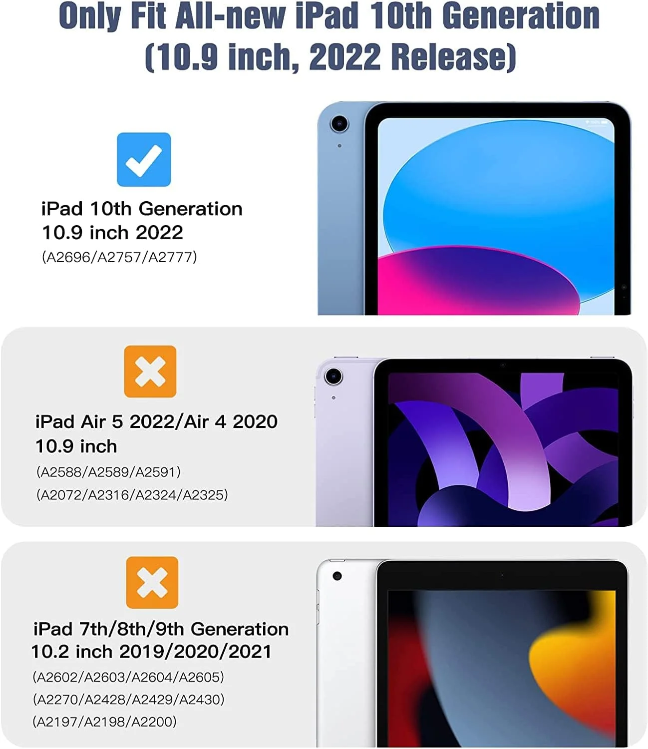 کاور ضد ضربه Jarttarn سازگار با آیپد نسل 10، مدل 10.9 اینچی 2022، کاور DIY کودکانه با جای مداد/دسته/پایه/بند شانه (سبز نعنایی)