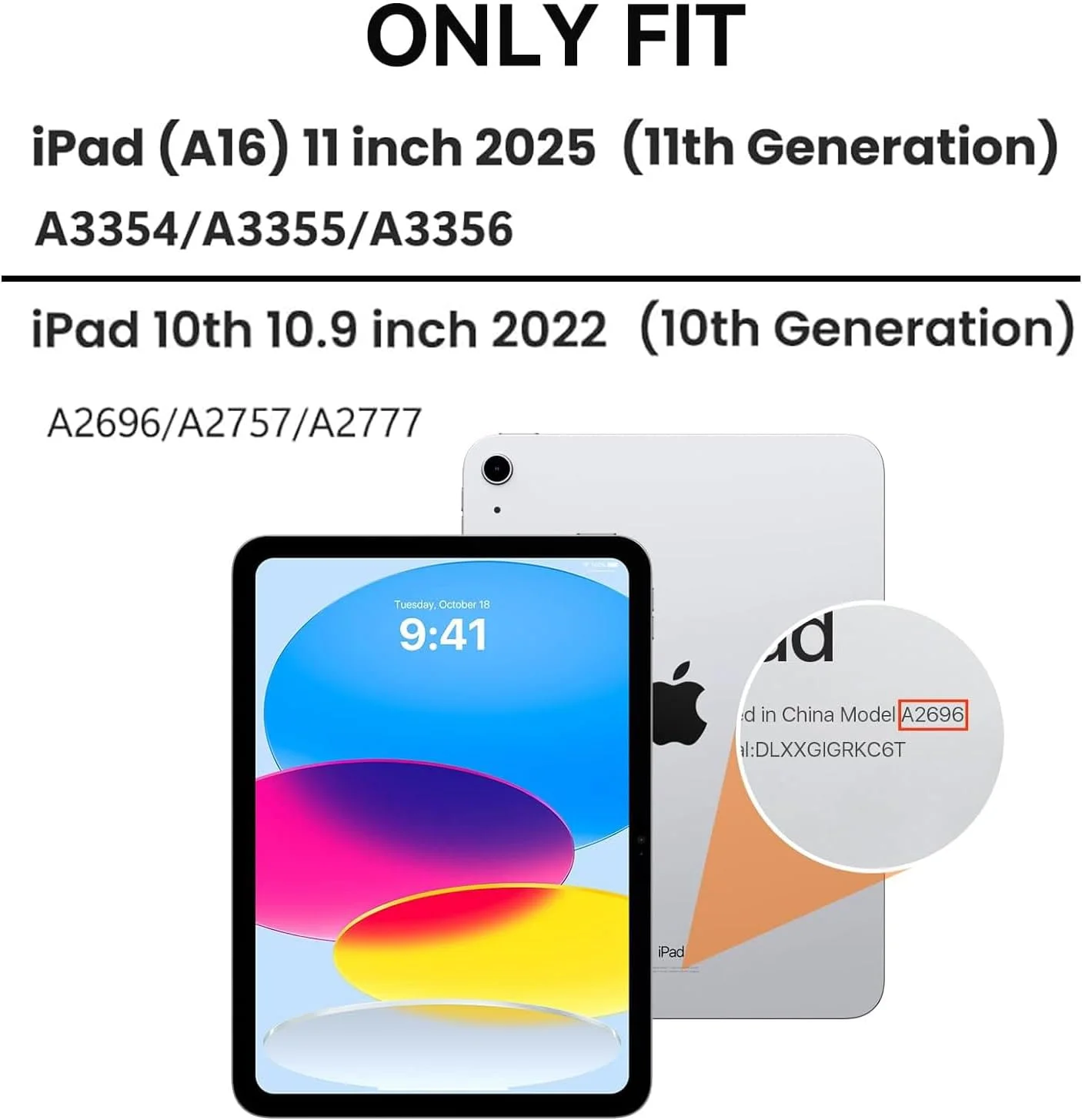 کاور ZERMU برای آیپد (A16) نسل 11/10 اینچ 11/10.9 اینچ (2025/2022)، طرح Mess%i #10 تیم ملی آرژانتین، ضد ضربه، کاور مغناطیسی با قابلیت [خواب/بیدار شدن خودکار] و جای قلم