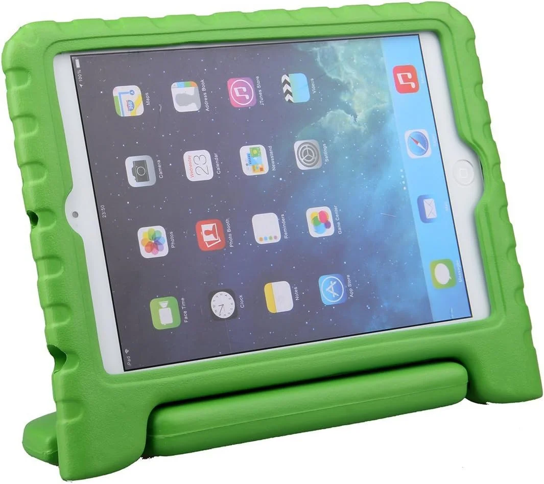 کیف محافظ کودکانه آیپد مینی LEFON، ضد ضربه، دسته تاشو، سبک وزن، محافظ فوق العاده، مناسب برای آیپد مینی نسل 3 / مینی 2 / مینی 1 (قرمز) برای آیپد مینی 1/2/3