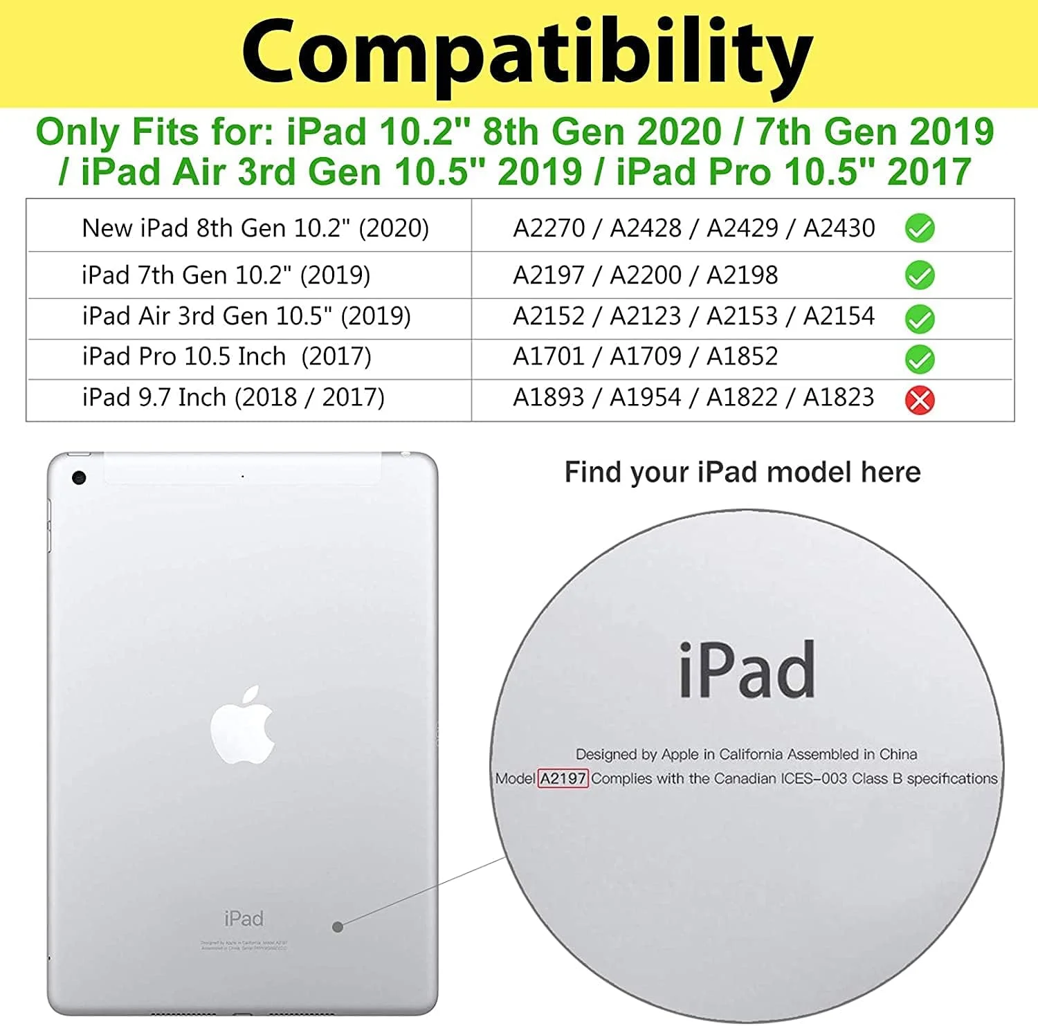 کاور کتابی ONETHEFUL مناسب برای آیپد 10.2 اینچی اپل 2021 2020 2019 / آیپد ایر 3 10.5 اینچی 2019 / آیپد پرو 10.5 اینچی 2017، کاور محافظ چرمی PU برای تبلت با پایه، طرح گل های بابونه و فیل