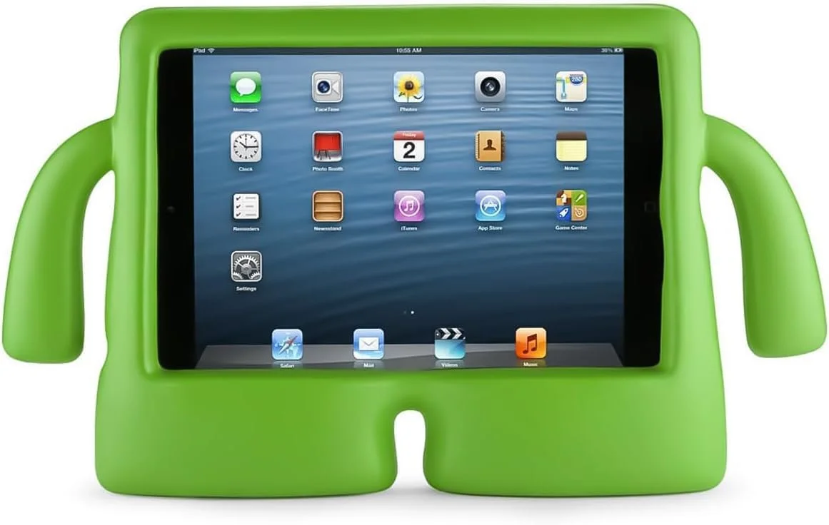 کیف آیپد 10.2/10.5 اینچی نسل 9/8/7 نکست استور، آیپد 10.2 اینچی 2021/2020/2019، آیپد ایر نسل 3/ پرو 10.5، کیف محافظ مقاوم در برابر ضربه برای کودکان پسر و دختر (سبز)