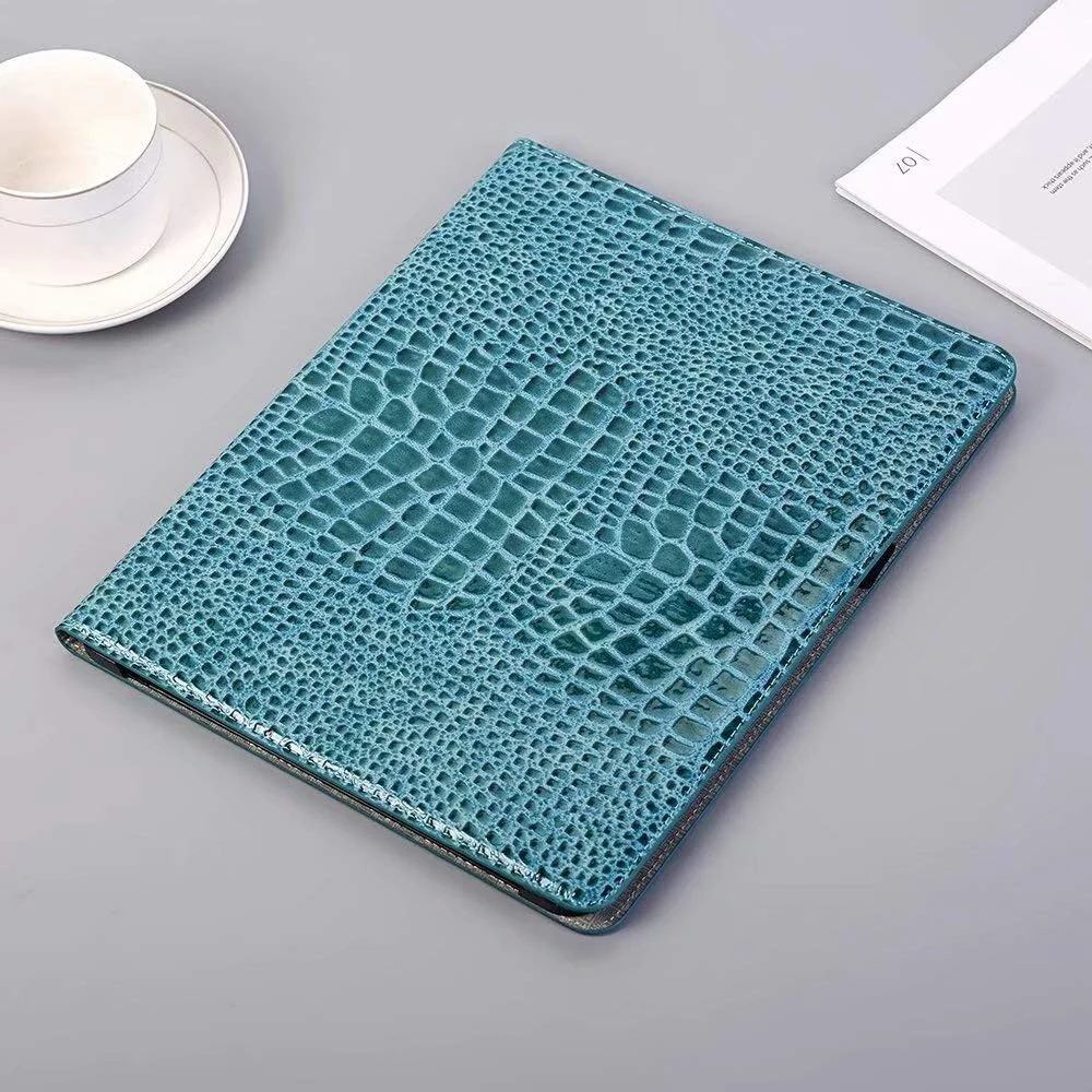 Shhdd 2018 applies to 12.9 inches iPad Pro tablet protective sleeve and protective sleeve, crocodile pattern leather protective Tablet Case for ipad Pro smart flip stand protective sleeve