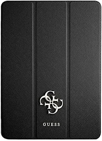 کیف تبلت چرمی CG MOBILE Guess PU Saffiano Folio سازگار با آیپد پرو 12.9 اینچ (2021)، دارای استند با قابلیت تنظیم زاویه دید، طراحی فوق العاده باریک و سبک، با قابلیت تاشو کیف تبلت چرمی CG MOBILE Guess PU Saffiano Folio سازگار با آیپد پرو 12.9 اینچ (2021)، دارای استند با قابلیت تنظیم زاویه دید، طراحی فوق العاده باریک و سبک، با قابلیت تاشو