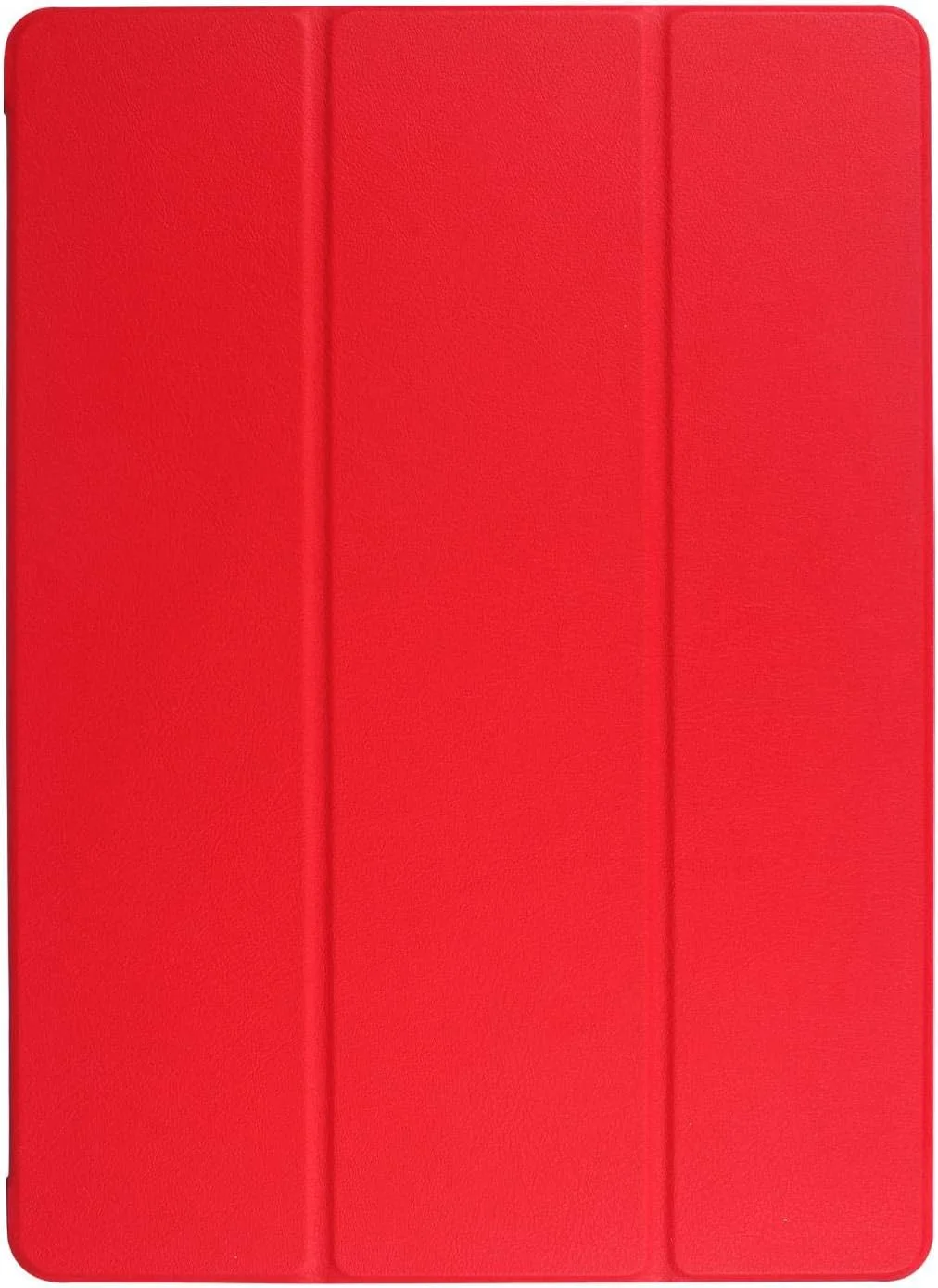 کاور هوشمند آیپد پرو 12.9 اینچی - کاور محافظ ایستاده فوق سبک با قابلیت بیدار شدن/خواب خودکار سازگار با تبلت اپل آیپد پرو 12.9 اینچی 2017، قرمز