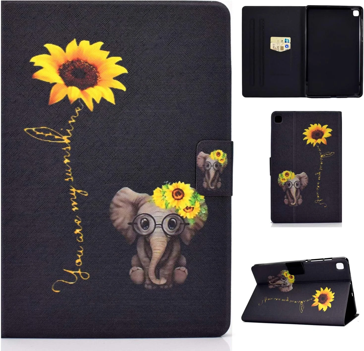 کیف هوشمند Vkooer برای تبلت سامسونگ گلکسی تب S6 لایت 10.4 اینچی مدل های 2024/2022/2020 SM-P620/P625/P613/P619/P610/P615، کاور کیف پول تاشو با قابلیت استند و جای کارت با طرح های مختلف