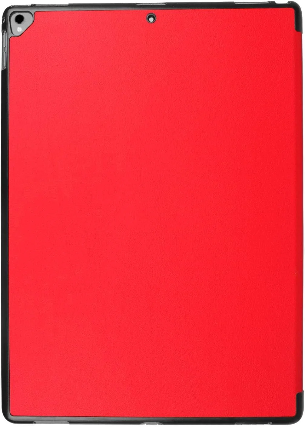 کاور هوشمند آیپد پرو 12.9 اینچی - کاور محافظ ایستاده فوق سبک با قابلیت بیدار شدن/خواب خودکار سازگار با تبلت اپل آیپد پرو 12.9 اینچی 2017، قرمز