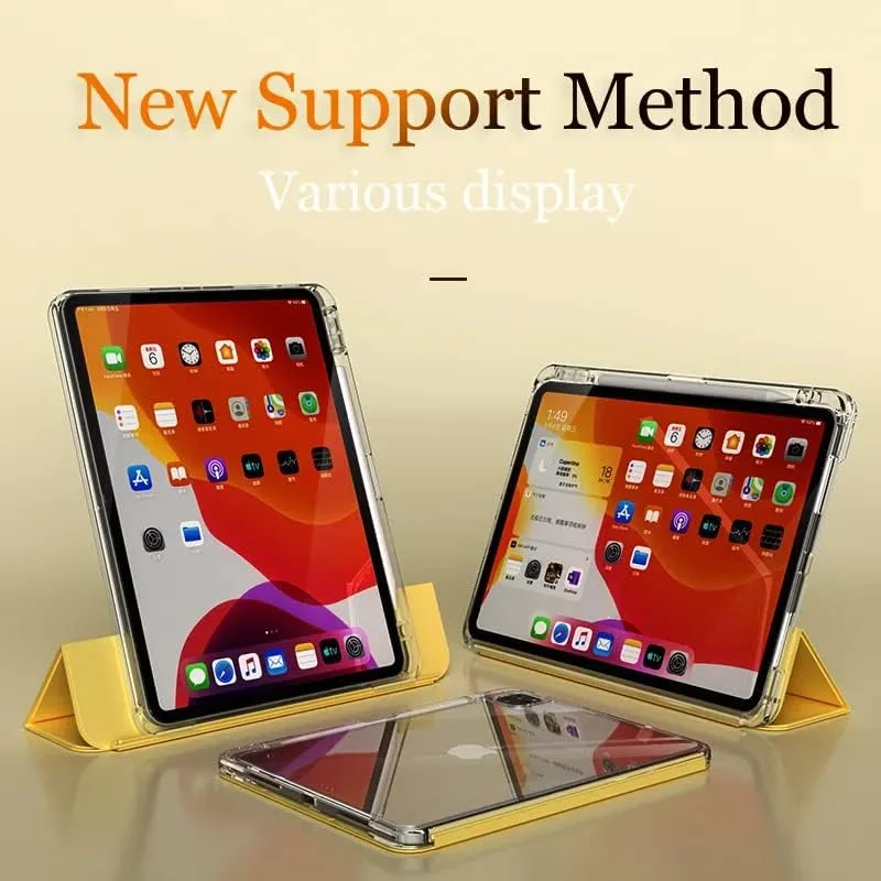 کاور هوشمند چرخشی جداشدنی ProElite مناسب برای آیپد 10.2 اینچی نسل 9/8/7 اپل با جای قلم، مشکی