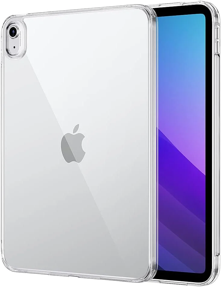 کاور سخت و منعطف هیبریدی ساهارا ZERODAMAGE SAHARA CASE مناسب برای آیپد 10.9 اینچی اپل (نسل دهم 2022) [ضد ضربه] محافظت قوی و ضد لغزش - شفاف