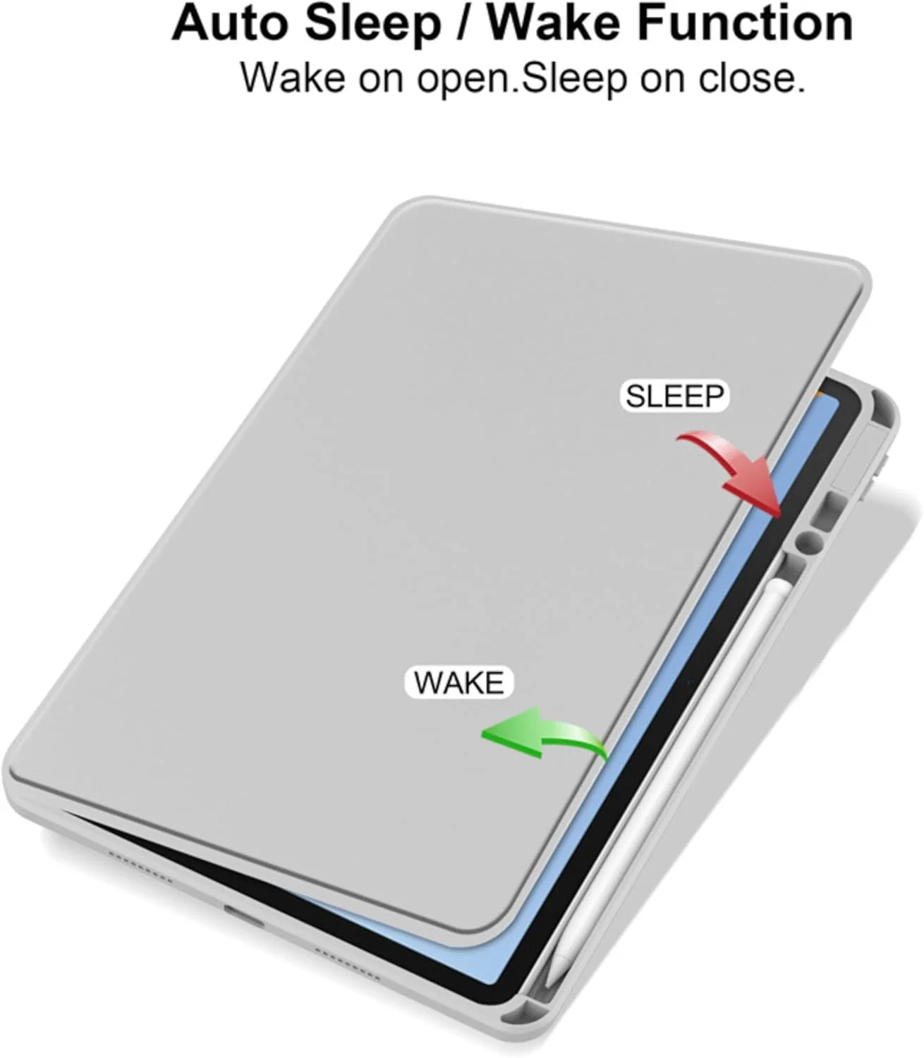 کاور هیبریدی Vurtboly سازگار با هوآوی Matepad 11.5s 2024، کاور محافظ استند دار چند زاویه ای اکریلیک شفاف PC سخت با نگهدارنده قلم برای هوآوی Matepad 11.5s 2024 (خاکستری)
