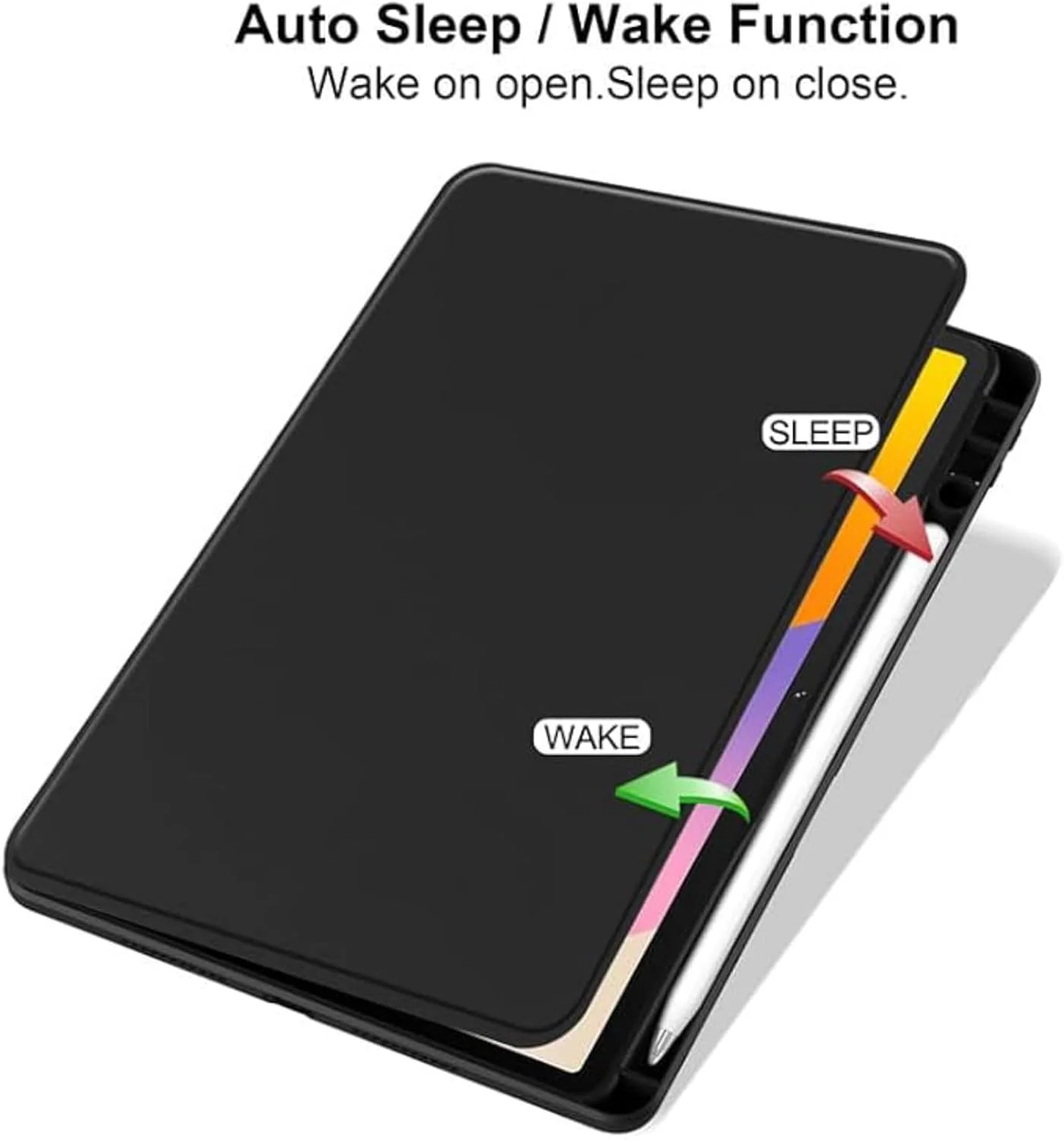 کاور ترکیبی Vurtboly سازگار با هوآوی Matepad SE 11 اینچ 2024، کاور محافظ چند زاویه ای اکریلیک شفاف با نگهدارنده قلم سازگار با هوآوی Matepad SE 11 اینچ 2024