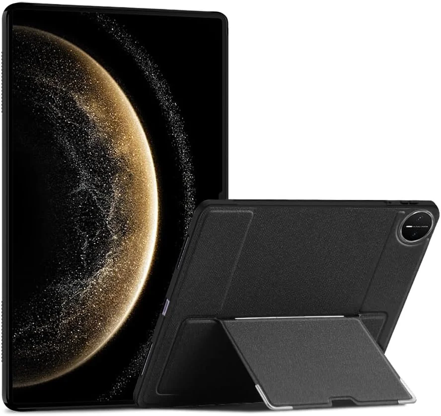 Gruattreay Leather Case Compatible with Huawei MatePad Pro 13.2 inch 2025 WEB-W00/W10 Protective Shell Case Tablet Fall Protection Case with Foldable Stand [Support Pencil]