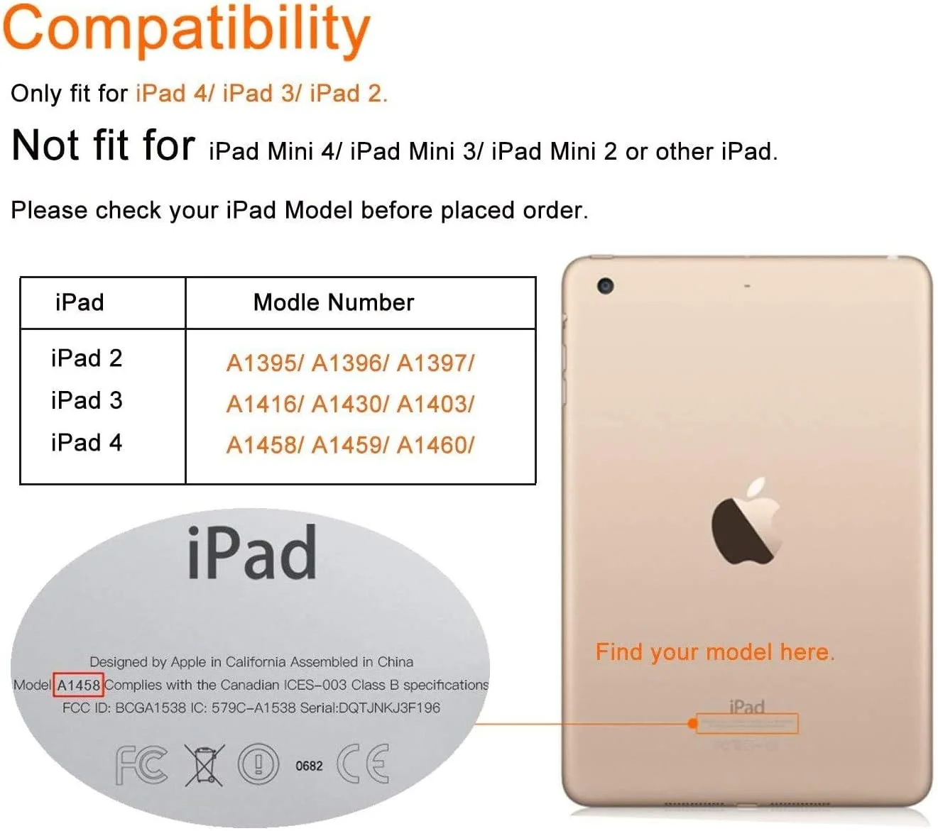 کاور محافظ سبک وزن و ضد ضربه کودکانه AWH با پایه پروانه‌ای، مناسب برای آیپد اپل، ساخته شده از فوم EVA بادوام و ایمن (iPad 2/3/4، صورتی)