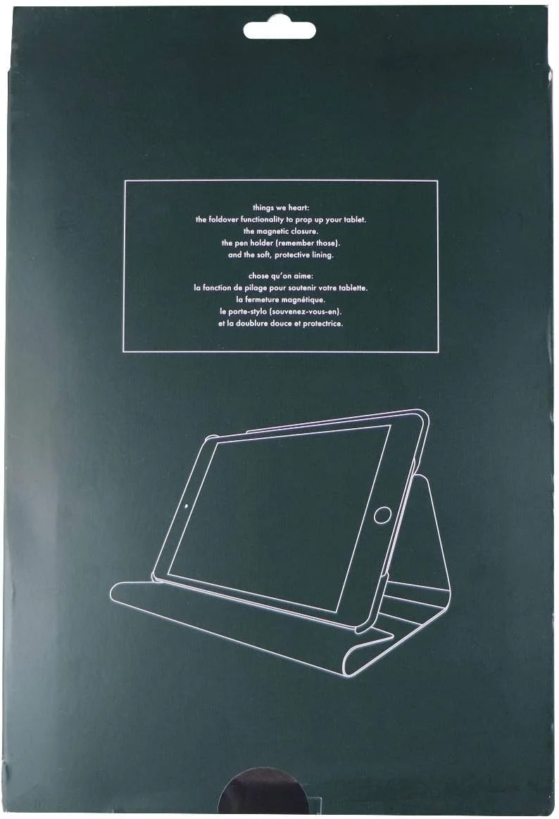 کیف تبلت پاکتی کیت اسپید نیویورک مناسب برای آیپد 10.2 اپل - طرح Reverse Hollyhock/Black