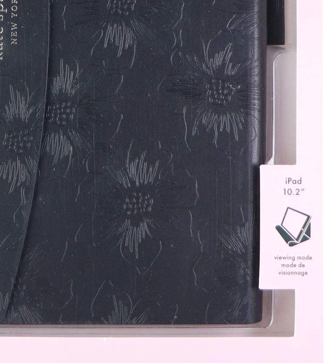 کیف تبلت پاکتی کیت اسپید نیویورک مناسب برای آیپد 10.2 اپل - طرح Reverse Hollyhock/Black