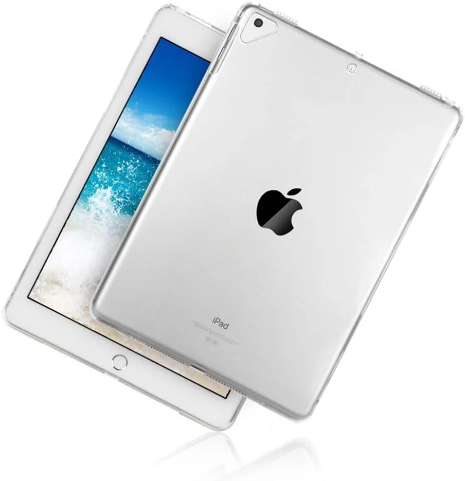 کاور شفاف Demacia Asgens برای آیپد 12.9 اینچ 2015/2017، کاور محافظ پشتی نرم و انعطاف پذیر TPU ضد ضربه برای آیپد 12.9 مدل A1584 A1652 / A1670 A1671 A1821