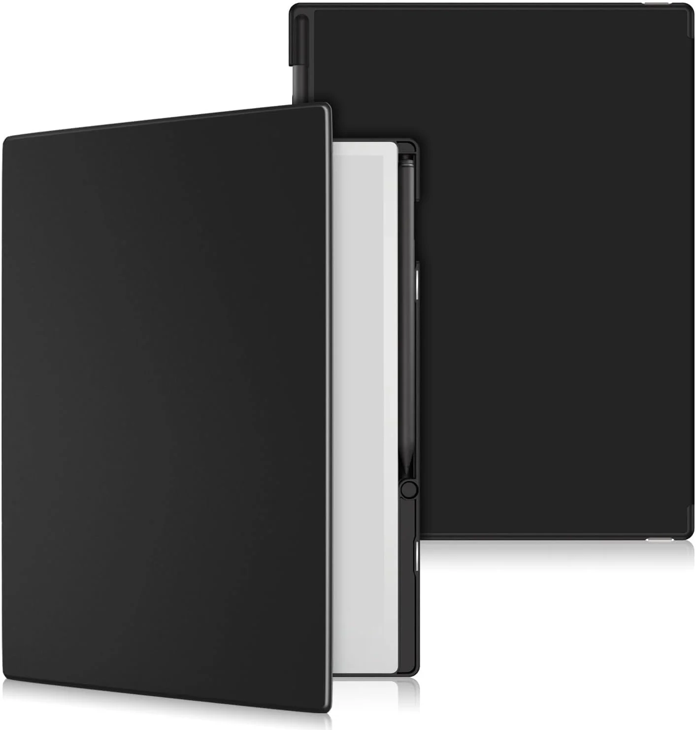 کاور محافظ تبلت Remarkable Paper Pro 11.8 اینچی (مدل 2024)، جلد فولیو سبک وزن با روکش پشتی سخت و جای قلم داخلی، طراحی بادوام و مقاوم در برابر خراش (مشکی)