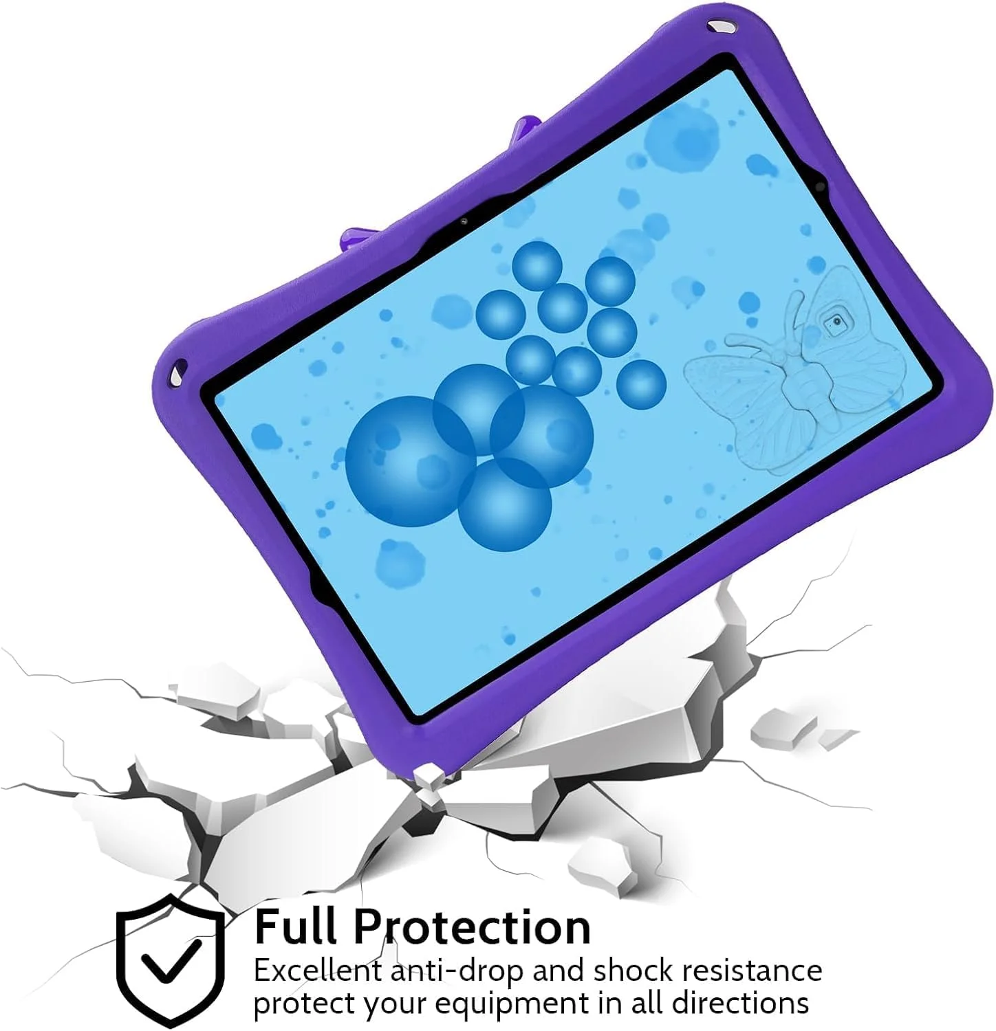 Tujibeay Cover Compatible with Honor Pad X8a 11 inch 2024 Case with Pencil Holder Auto Sleep Wake Triple Fold Transparent Case (Gray)