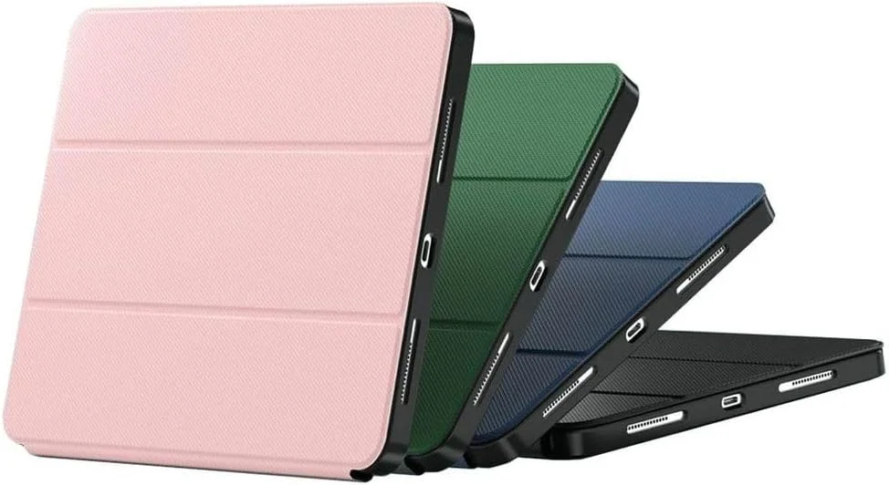 Green Lion Hogo Premium Case with Pencil Holder for iPad Air 13-Inch, Pink