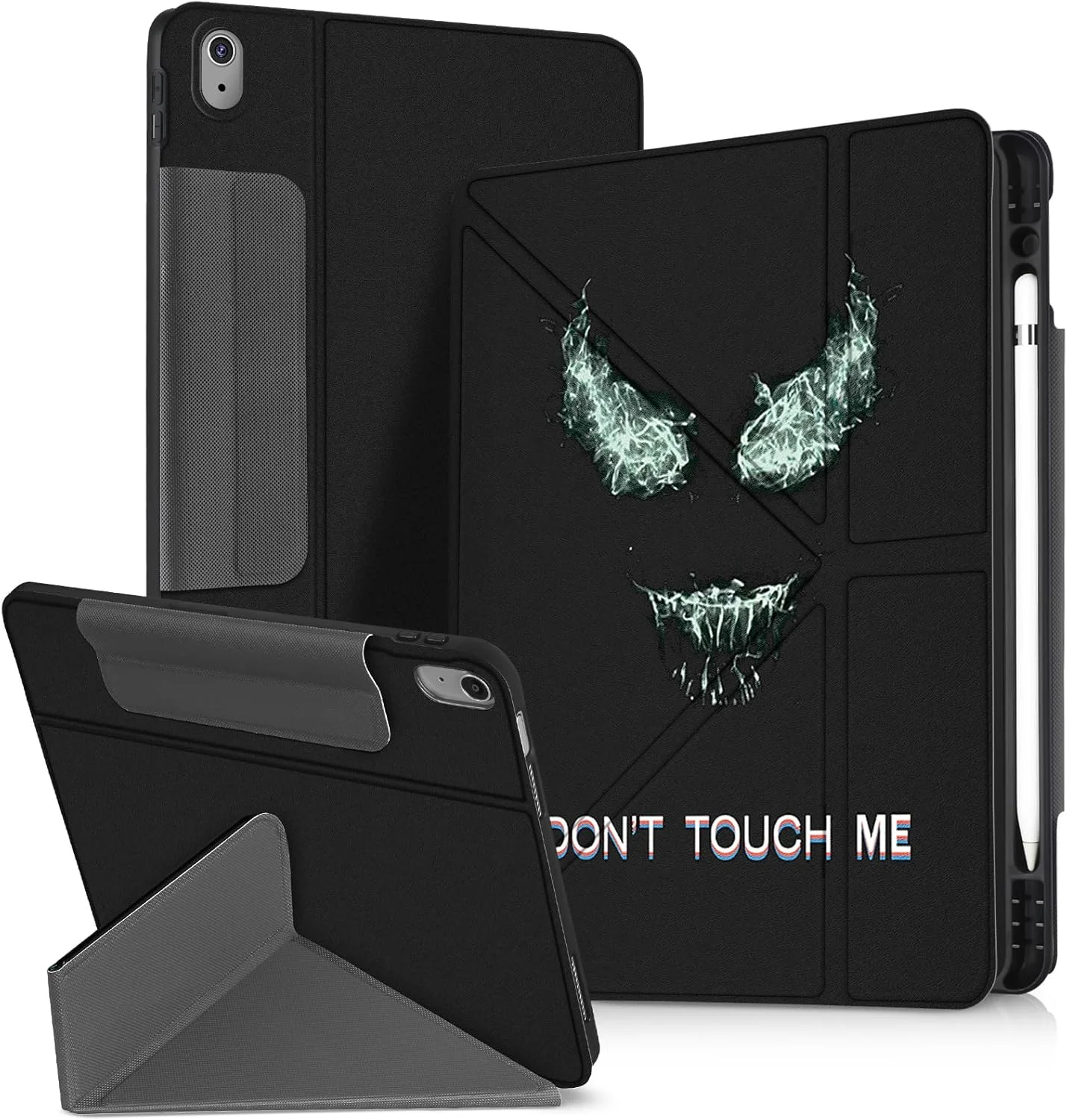 کیف آیپد Miss Adola A16 / کیف نسل 10 - کاور تبلت 10.9 اینچی 2022 با جای قلم برای زنان، پسران، دختران، مردان، طرح های فانتزی، باحال و خنده دار برای آیپد 11 اینچی نسل 11 سال 2025، Duye