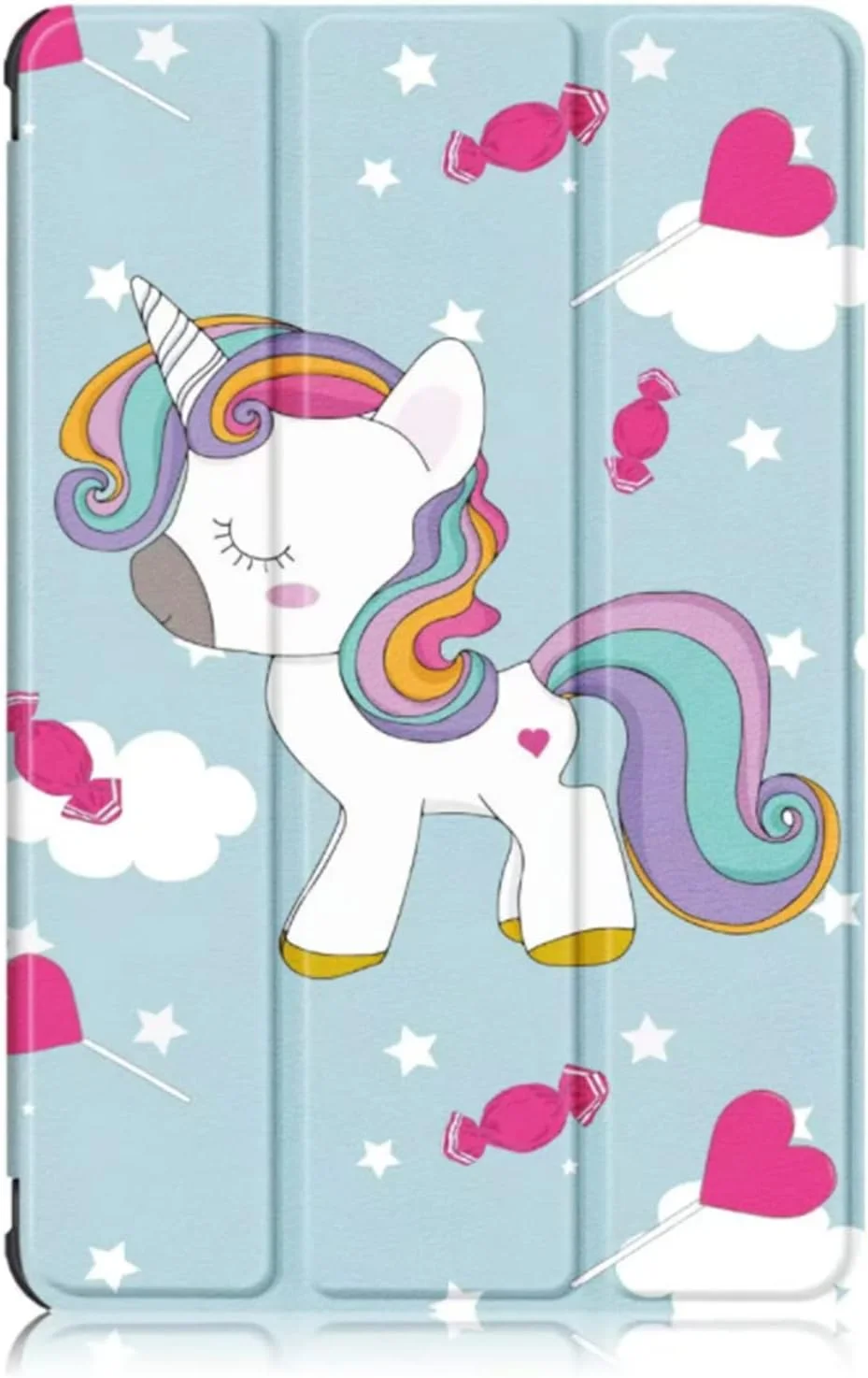 کیف محافظ تبلت سامسونگ گلکسی تب A8 10.5 اینچ (2021) مدل SM-X200 SM-X205، جلد چرمی با پشت PC، استند تاشو، حالت خواب خودکار، کاور هوشمند مغناطیسی