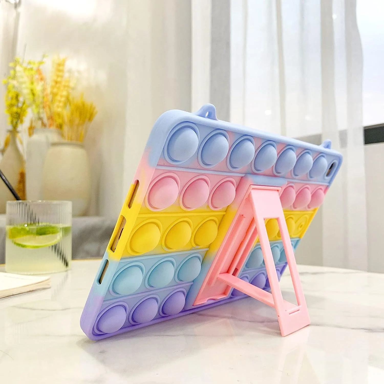 کاور سیلیکونی ضد ضربه XZC Push Pop مناسب برای آیپد (A16) نسل 11/10 (2022 10.9 اینچ/A16 2025 11 اینچ) به همراه بند (آیپد نسل 10، 10.9 اینچ، 2022) کاور سیلیکونی ضد ضربه XZC Push Pop مناسب برای آیپد (A16) نسل 11/10 (2022 10.9 اینچ/A16 2025 11 اینچ) به همراه بند (آیپد نسل 10، 10.9 اینچ، 2022)