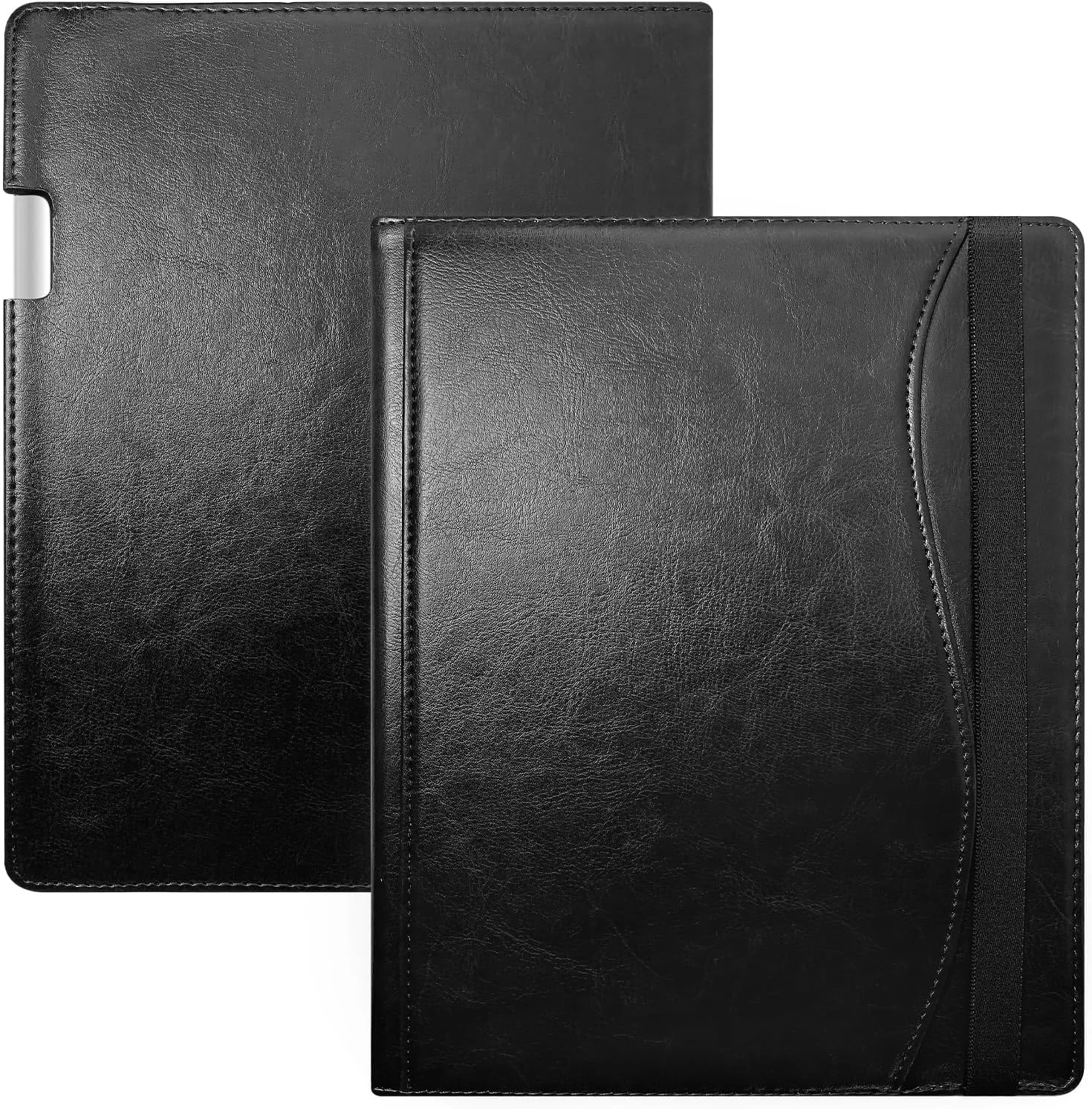 کیف محافظ تبلت ریمارکبل پیپر پرو 11.8 اینچی (عرضه شده در سال 2024) - جلد چرمی ارتقا یافته با طراحی تجاری جدید برای کاغذ دیجیتال ریمارکبل پیپر پرو با پایه و نگهدارنده قلم (مشکی)