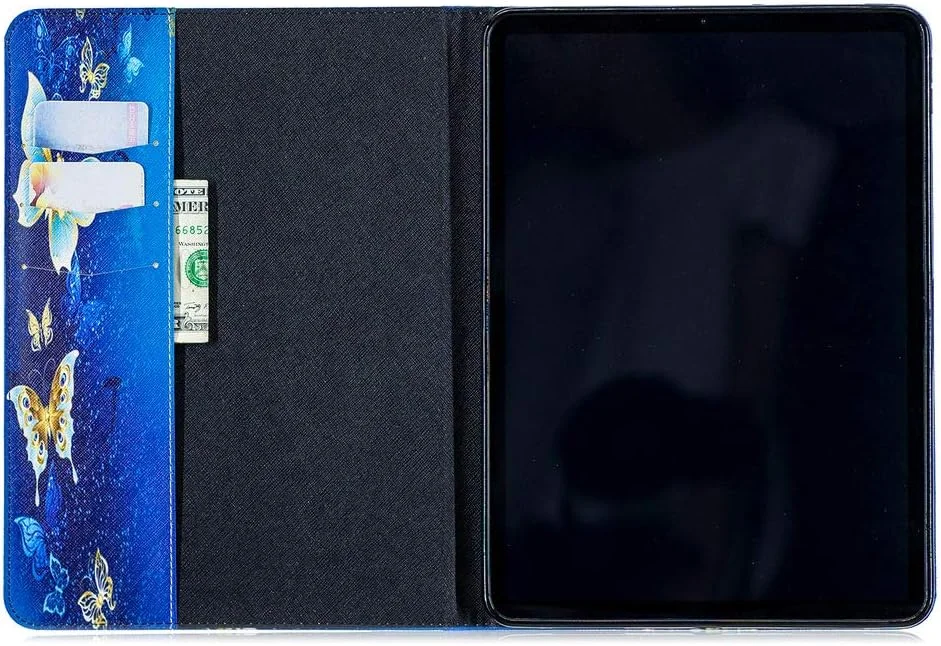 کیف محافظ چرمی طرح دار SATURCASE با قابلیت تبدیل به استند و دارای جای کارت برای Apple iPad Pro 11 (2018) مدل (BFP-11)