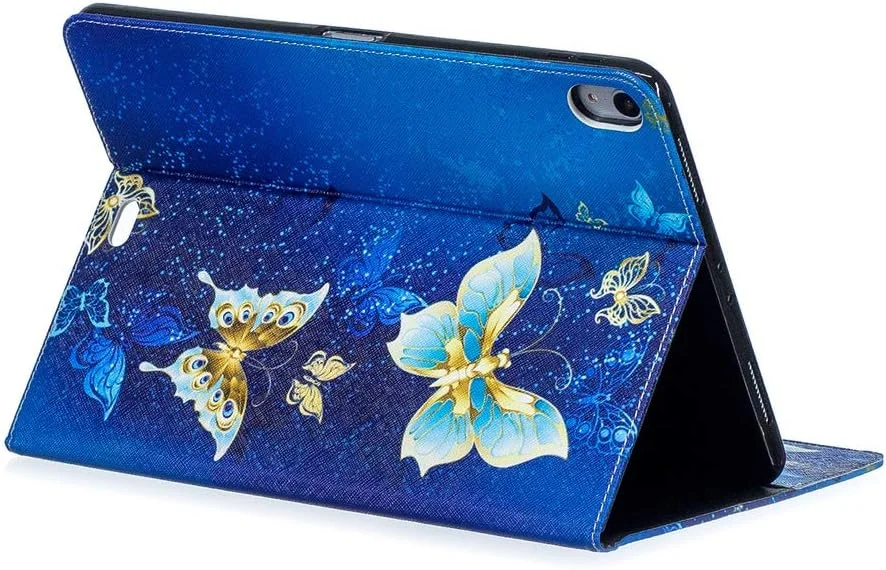 کیف محافظ چرمی طرح دار SATURCASE با قابلیت تبدیل به استند و دارای جای کارت برای Apple iPad Pro 11 (2018) مدل (BFP-11)