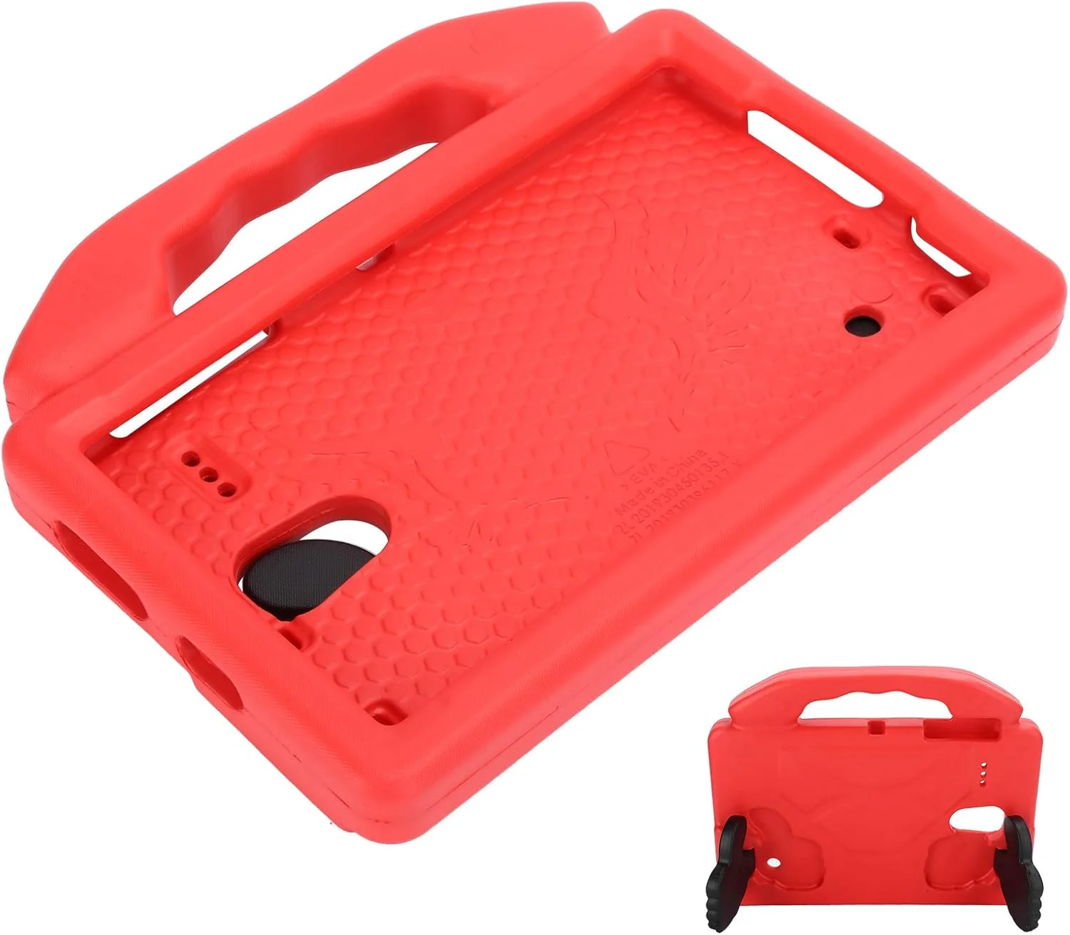 کیف محافظ تبلت Bewinner1، 8 اینچی - مناسب برای تبلت های T330 / T331 / T377 / T380 / T385 / T387، کاور محافظ ضد ضربه EVA، کیف محافظ نرم (رنگ Scarlet)