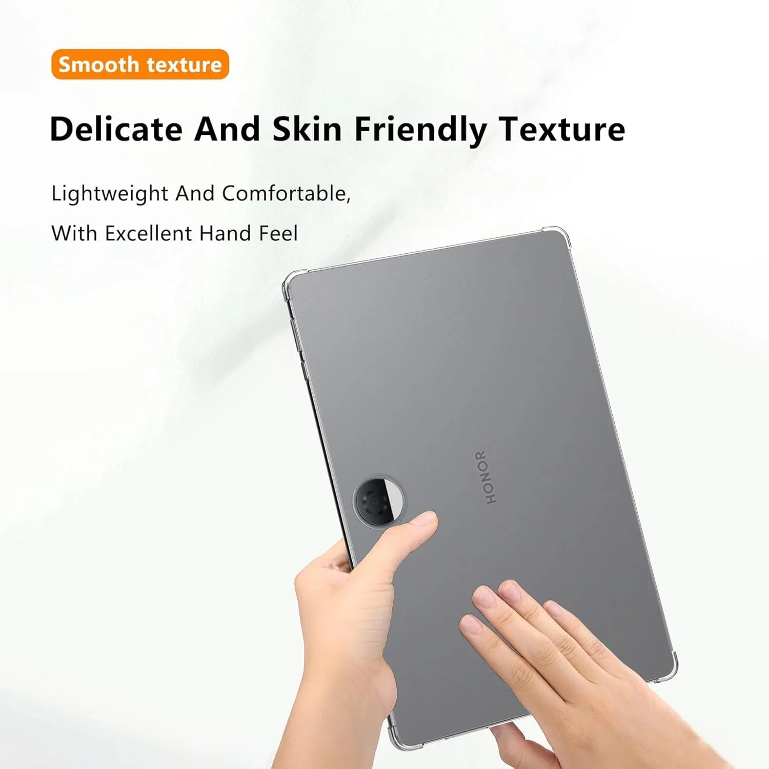 کاور محافظ STRAID برای تبلت آنر پد 9 12.1/9 Pro /V8 Pro، محافظت پیشرفته از سقوط با ایربگ، سیلیکونی انعطاف پذیر TPU ضد ضربه، ضد خش، ضد زردی، کاور باریک و شفاف تبلت آنر پد 9