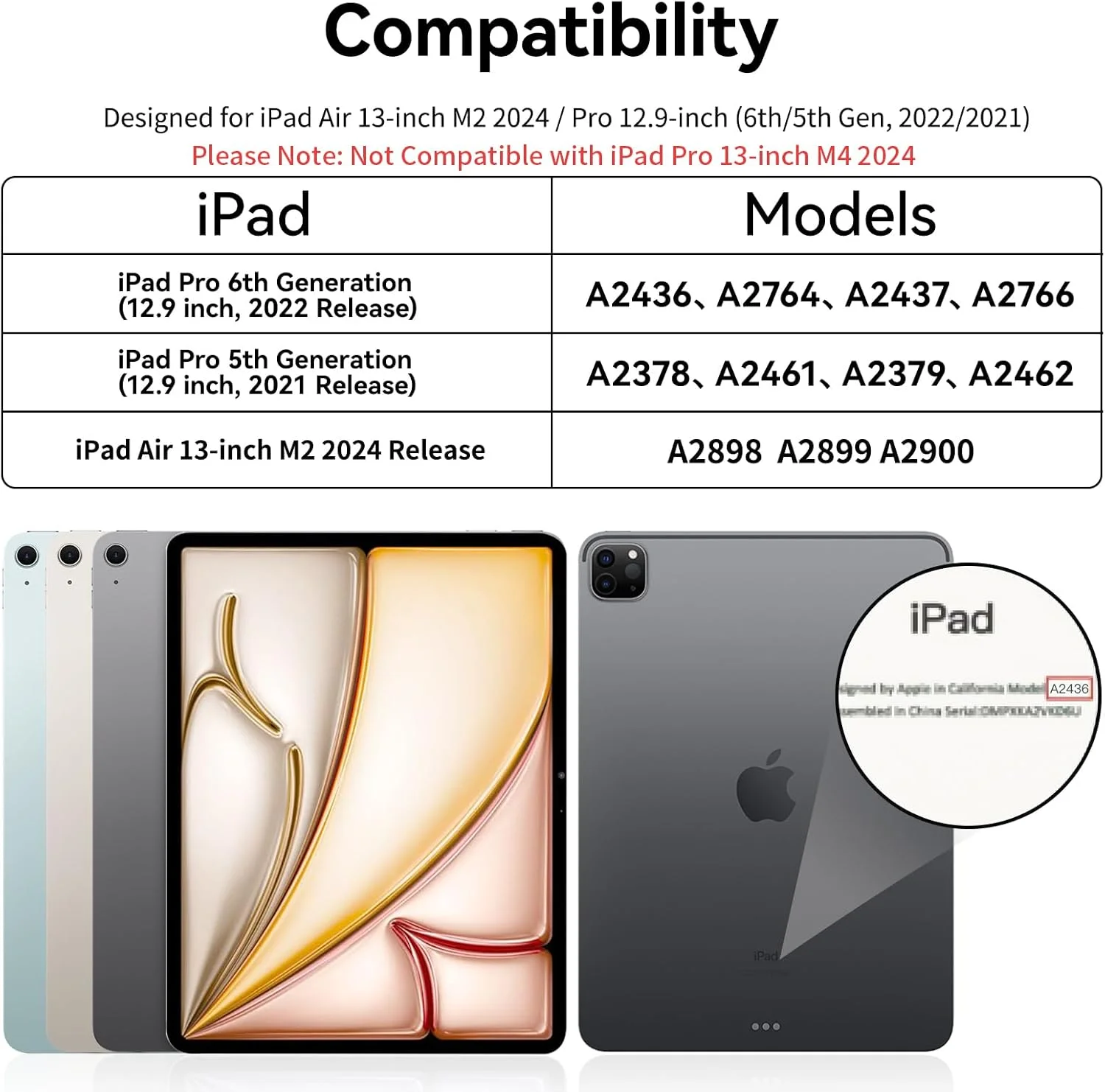 کیف تبلت کنکی آیپد ایر ۱۳ اینچ (M2) مدل ۲۰۲۴ با جای قلم (صورتی روشن)