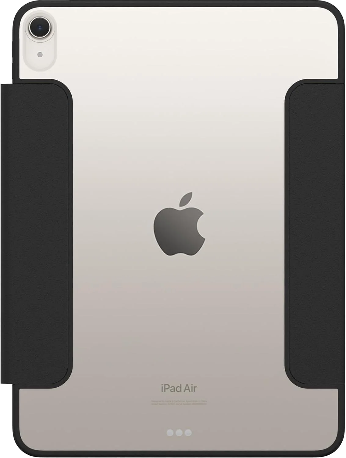 کیف کلاسوری OtterBox Symmetry مناسب برای آیپد ایر 11 اینچ (2024) و آیپد ایر 10.9 اینچ (2022/2020)، ضد ضربه، مقاوم در برابر سقوط، کیف کلاسوری محافظ باریک، تست شده مطابق با استاندارد نظامی، مشکی، بسته بندی غیر خرده فروشی