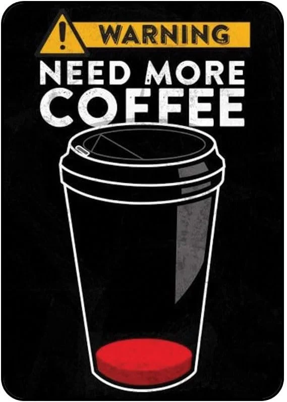 Eye Catching AAIPAD234N933 Warning Need More Coffee Print Protective Case Cover for Apple iPad 2/3/4