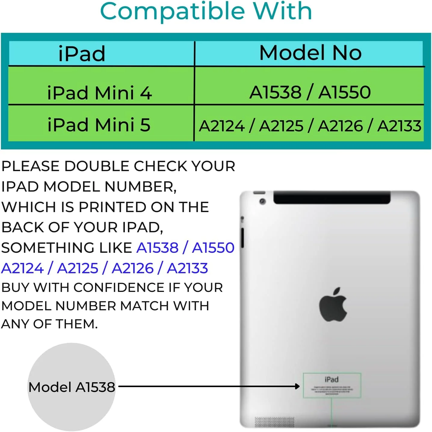 کاور چرمی هوشمند آهنربایی TwoStop مناسب برای آیپد مینی 4 / مینی 5 - سازگار با مدل های A1538 / A1550 / A2133 / A2124 / A2125 / A2126 (خاکستری)