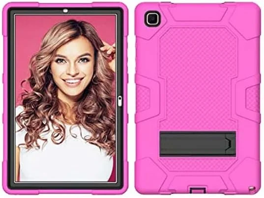 کیف تبلت سامسونگ Tab A7 10.4 T505/T500/T507/T505N 2020 YEOU با استند، کیف محافظ سه لایه بادوام و ضد ضربه، سافت شل، تبلت اپل، کیف سیلیکونی (رز+مشکی) کیف تبلت سامسونگ Tab A7 10.4 T505/T500/T507/T505N 2020 YEOU با استند، کیف محافظ سه لایه بادوام و ضد ضربه، سافت شل، تبلت اپل، کیف سیلیکونی (رز+مشکی)